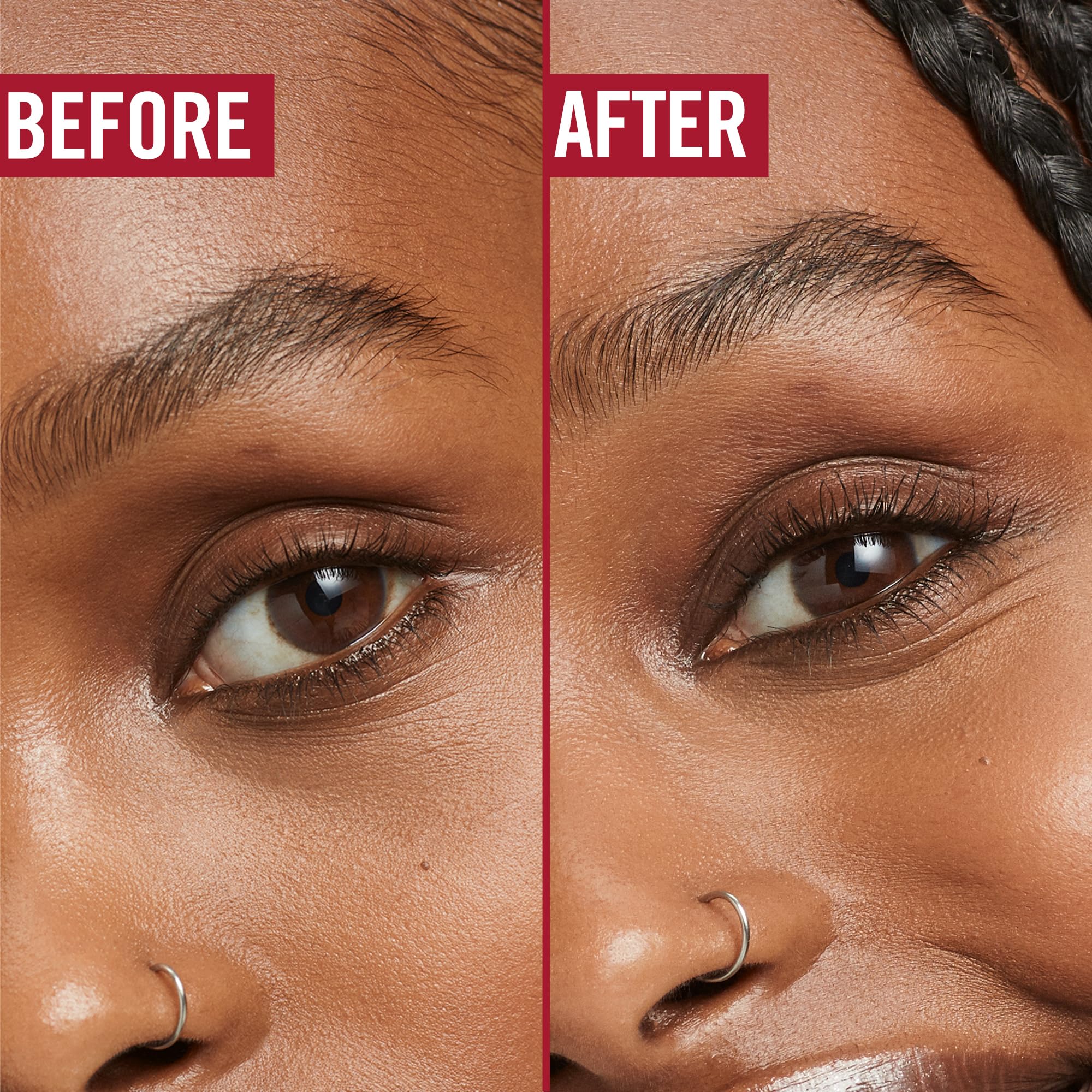 RIMMEL LONDON - Extra Super Lash Building Mascara - Defines, Lengthen & Curl Lashes - With Hydrogel For Healthy Looking Finish - Enriched With Vitamin E - No Clumping - 101 Black Black Halalzen