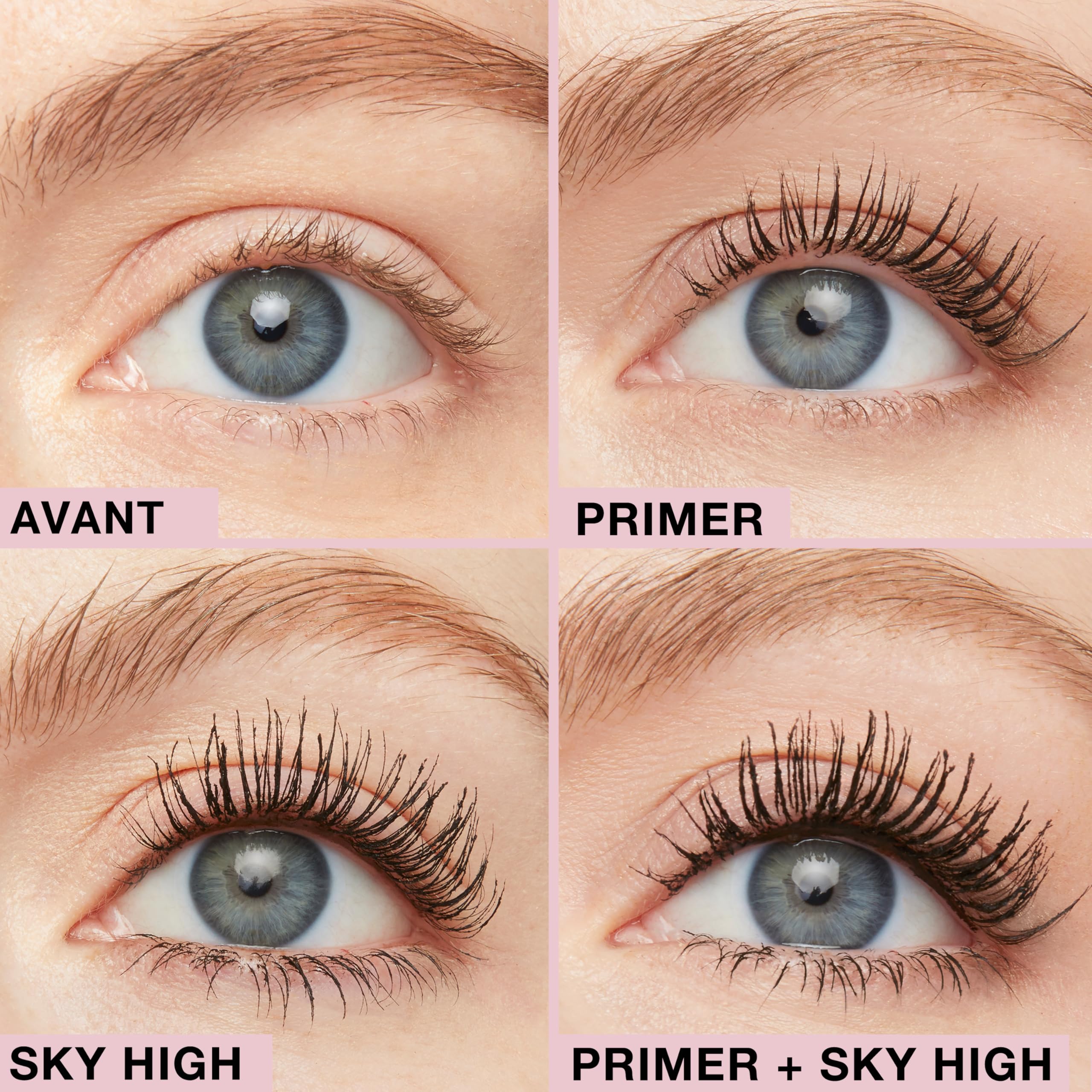 Maybelline New York Lash Sensational Sky High Mascara, Volumising & Lengthening Mascara, Washable Flake-Free Formula Infused with Bamboo Extract & Fibres, 7 ml, Shade: Brown Halalzen