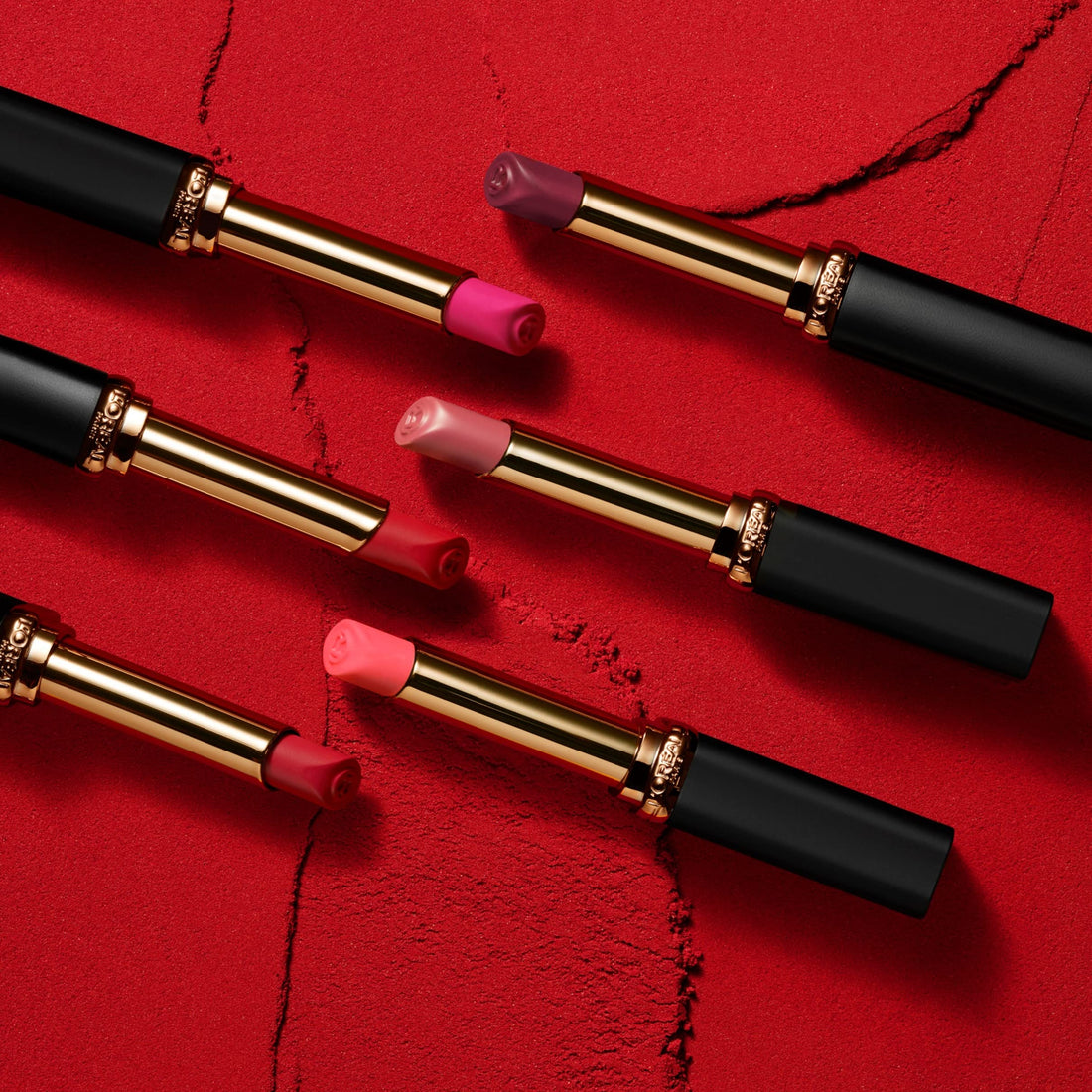 L'Oreal Paris Color Riche Intense Volume Matte Lipstick, Moisturising Matte Powder Finish, 16h long-wear, With Hyaluronic Acid, 187 Fuchsia Libre Halalzen