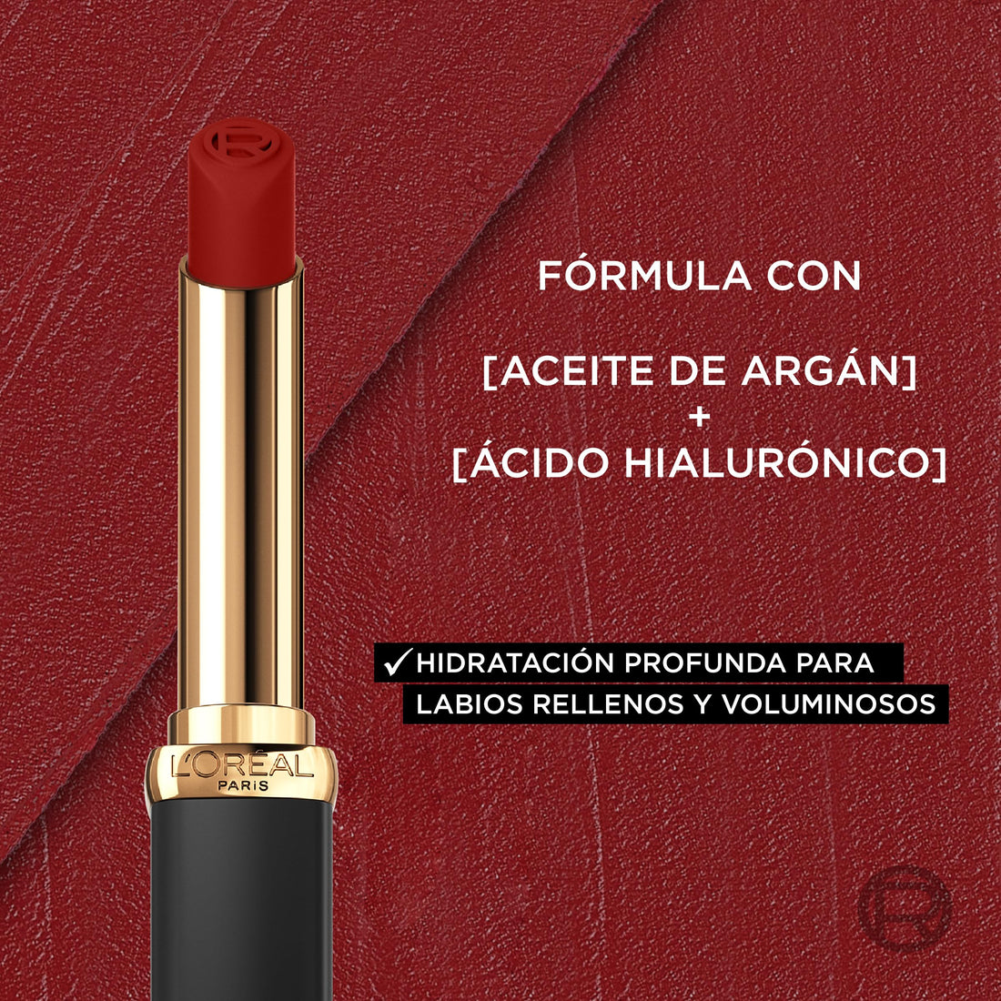 L'Oreal Paris Color Riche Intense Volume Matte Lipstick, Moisturising Matte Powder Finish, 16h long-wear, With Hyaluronic Acid, 187 Fuchsia Libre Halalzen