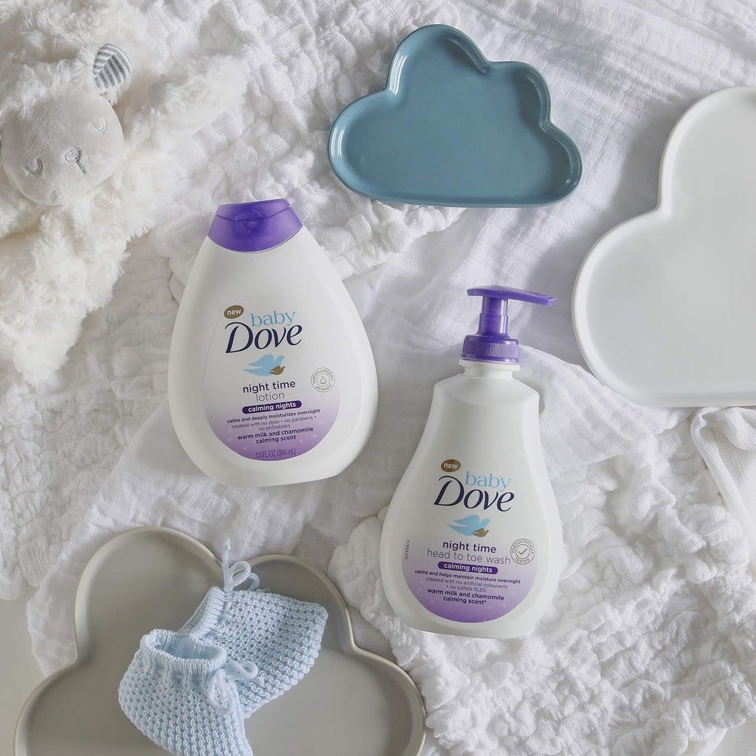 Baby Dove Calming Nights Lotion 400 ml Halalzen