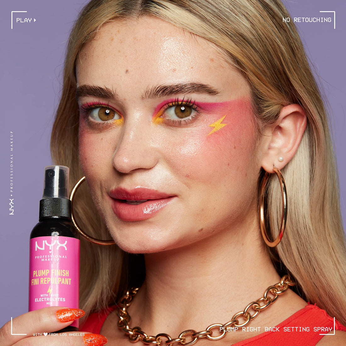 NYX PROFESSIONAL MAKEUP Makeup Setting Spray - Dewy Finish, Long-Lasting Face Mist for up to 16HR Wear, Vegan Formula