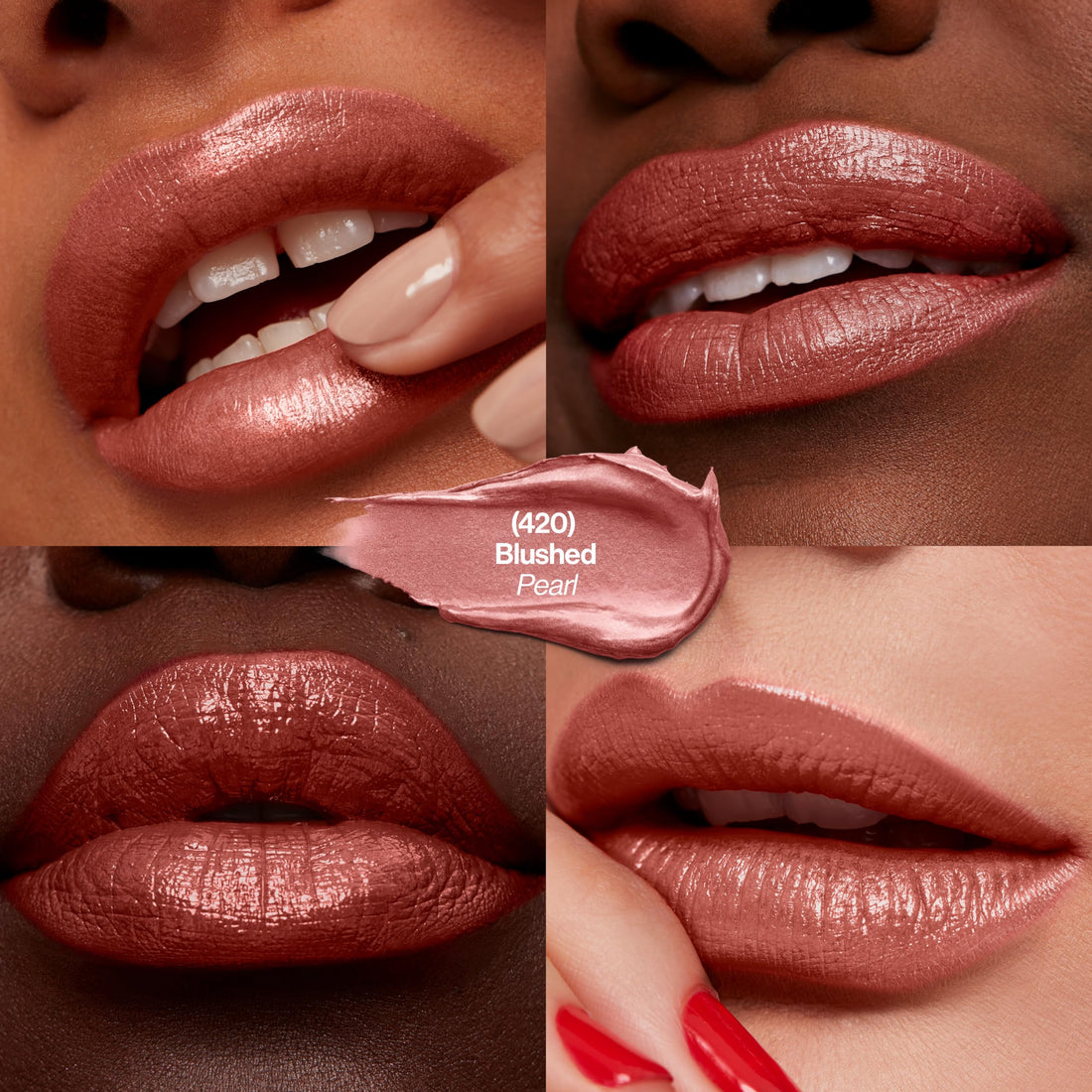 Revlon Super Lustrous Lipstick, 4.2 g, Number 420, Blushed Halalzen