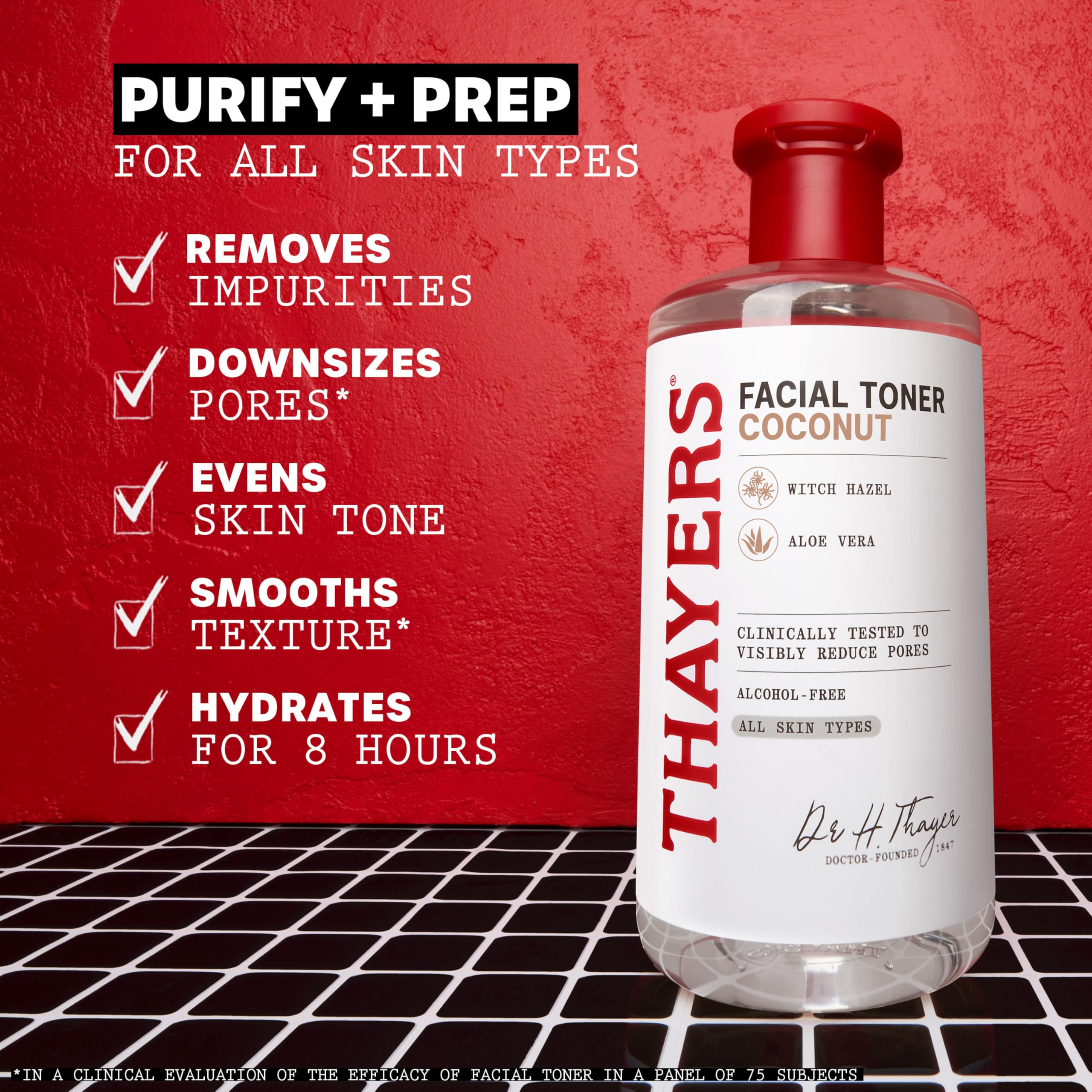 Thayers Witch Hazel Facial Gentle Rose Petal Toner Lotion with Organic Aloe Vera, All Day Hydration, Redue Pores & Improve Skin Texture, Vegan & Alcohol Free, 355ml