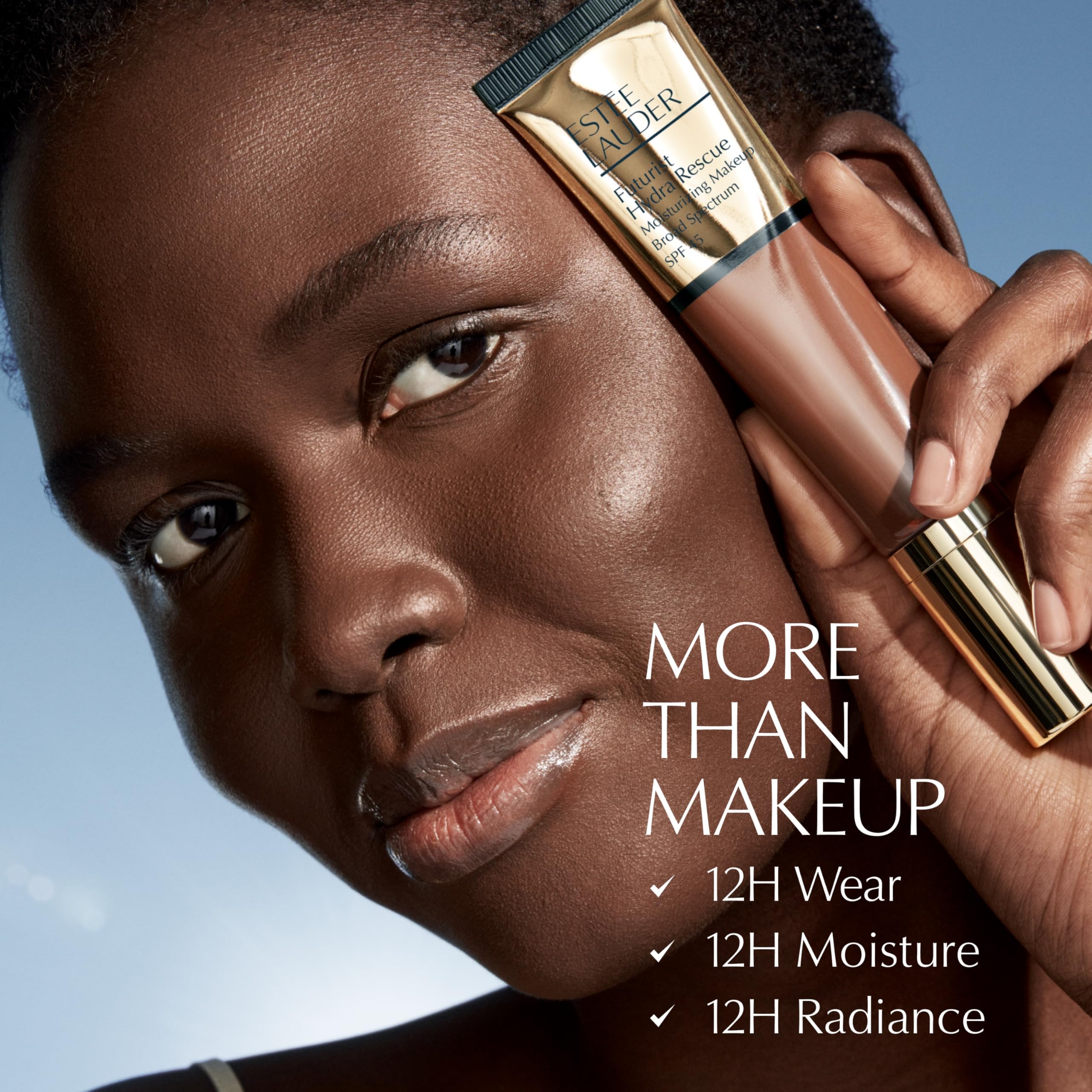 Estée Lauder Futurist Hydra Rescue Moisturising Foundation SPF 45 for a 12-Hour Glow 35ml Halalzen