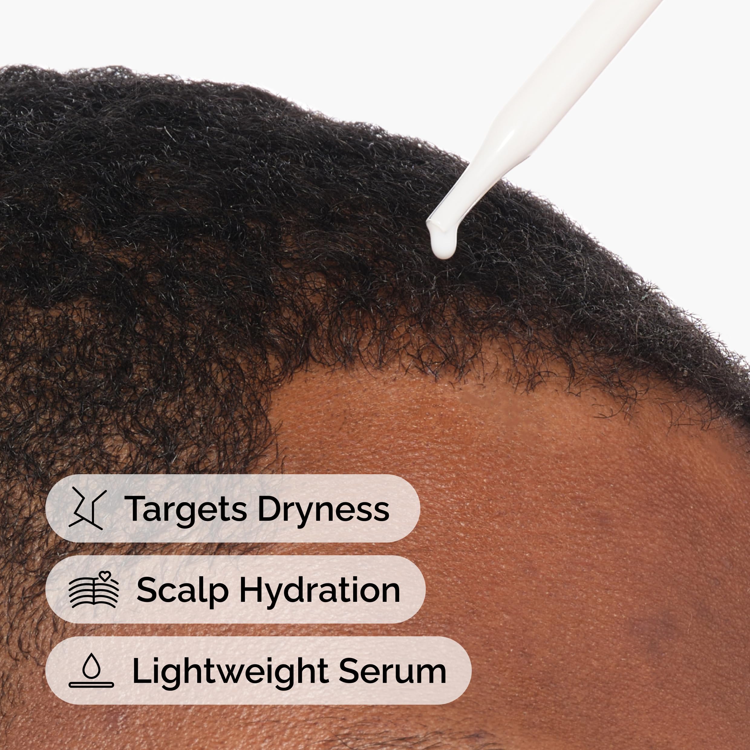 The Ordinary Haarpflege Natural Moisturizing Factors + Hyaluronic Acid, leichtes hydrierendes Kopfhautserum mit Hyaluronsäure und Squalan, 60 ml