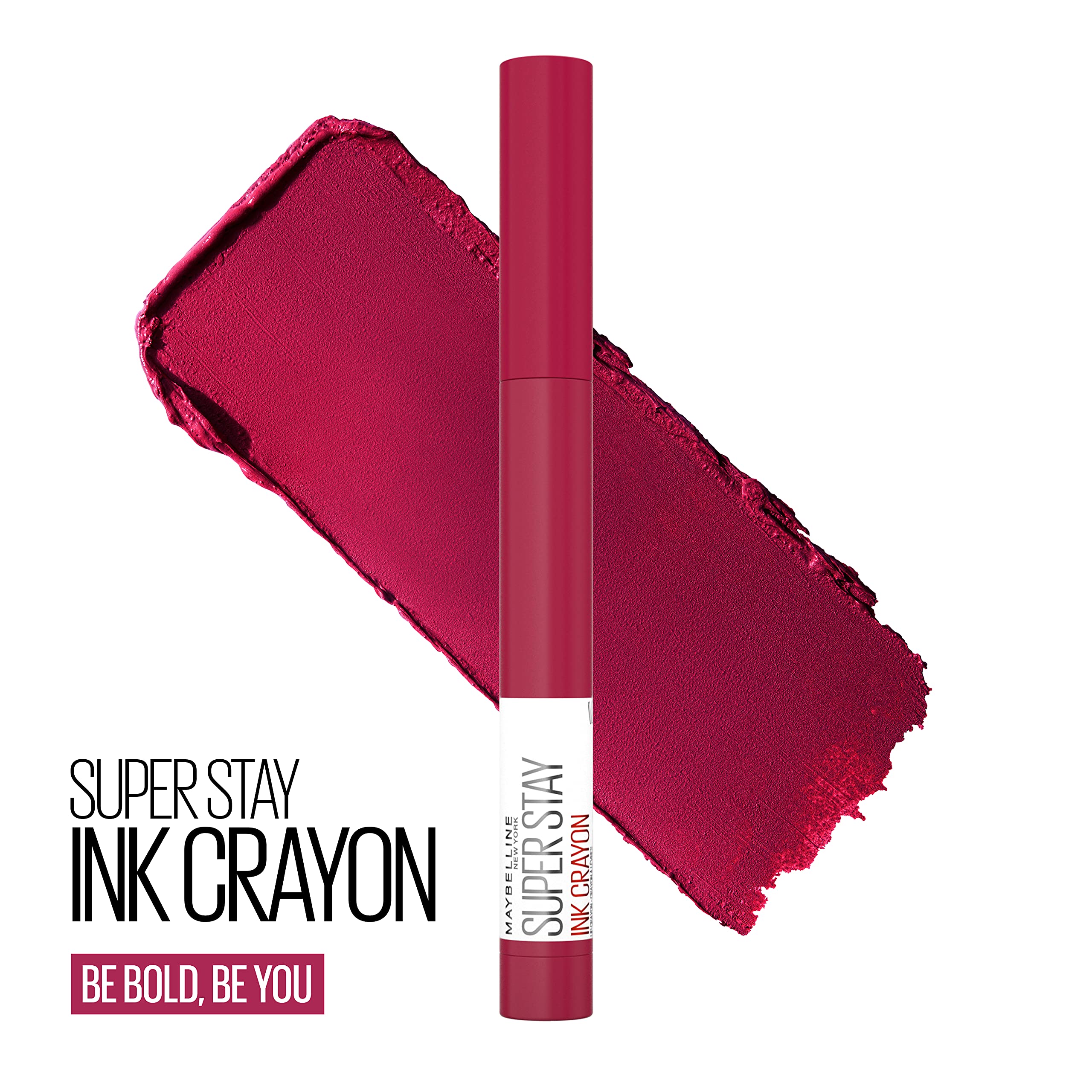Maybelline Super Stay Ink Crayon Matte Longwear Lipstick Makeup, 150 Chase Dreams, 0.04 oz