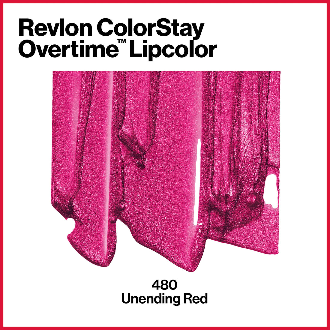 Revlon Liquid Lipstick with Clear Lip Gloss, ColorStay Overtime Lipcolor, Dual Ended with Vitamin E, 370 Everlasting Rum, 0.07 Fl Oz