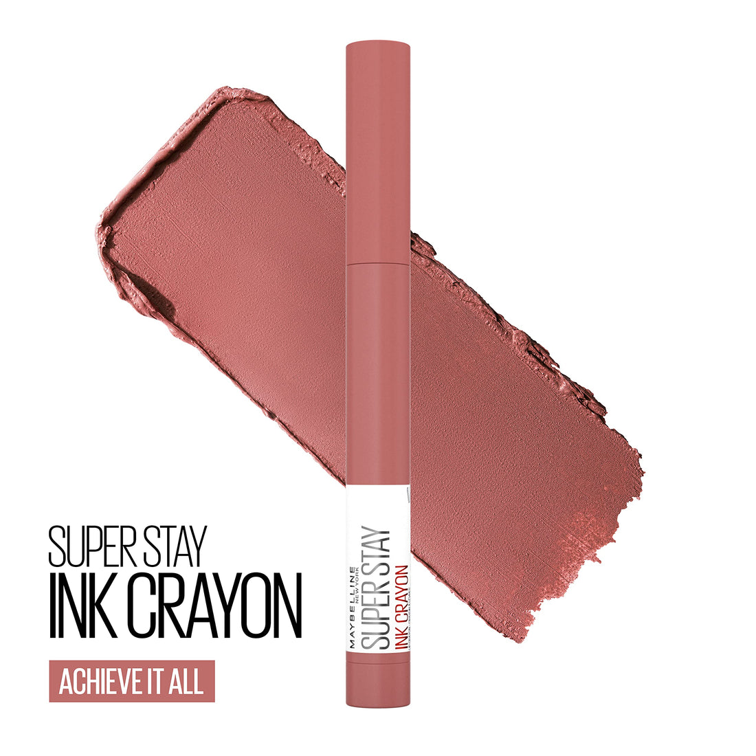 Maybelline Super Stay Ink Crayon Matte Longwear Lipstick Makeup, 150 Chase Dreams, 0.04 oz