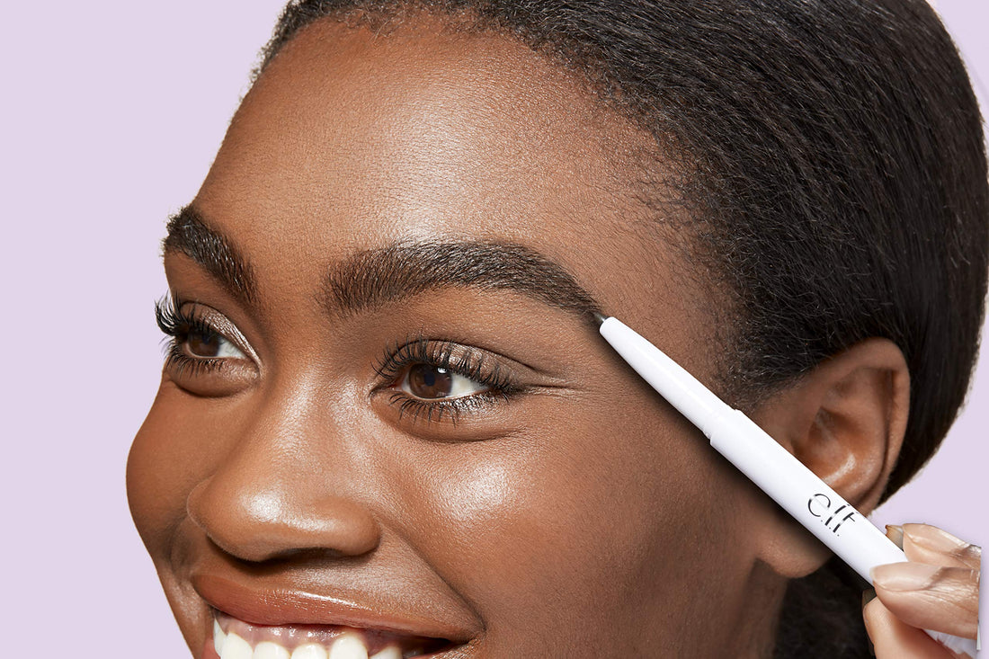 e.l.f. Instant Lift Brow Pencil, Dual-Sided, Precise, Fine Tip, Shapes, Defines, Fills Brows, Contours, Combs, Tames, Natural Brown, 0.18 g (Pack of 1)