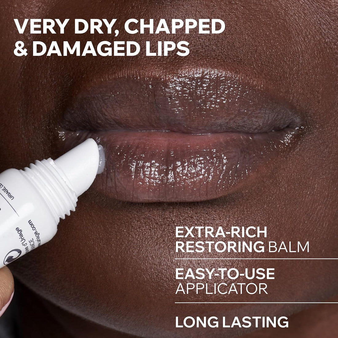 Uriage Bariederm-Cica Protecting Lip Balm with Glycerin - Ultra-Nourishing Lip Repair Ointment for Dry, Chapped, Cracked & Damaged Lips - Soothes & Repairs Lips - Fragrance-free - 15ml