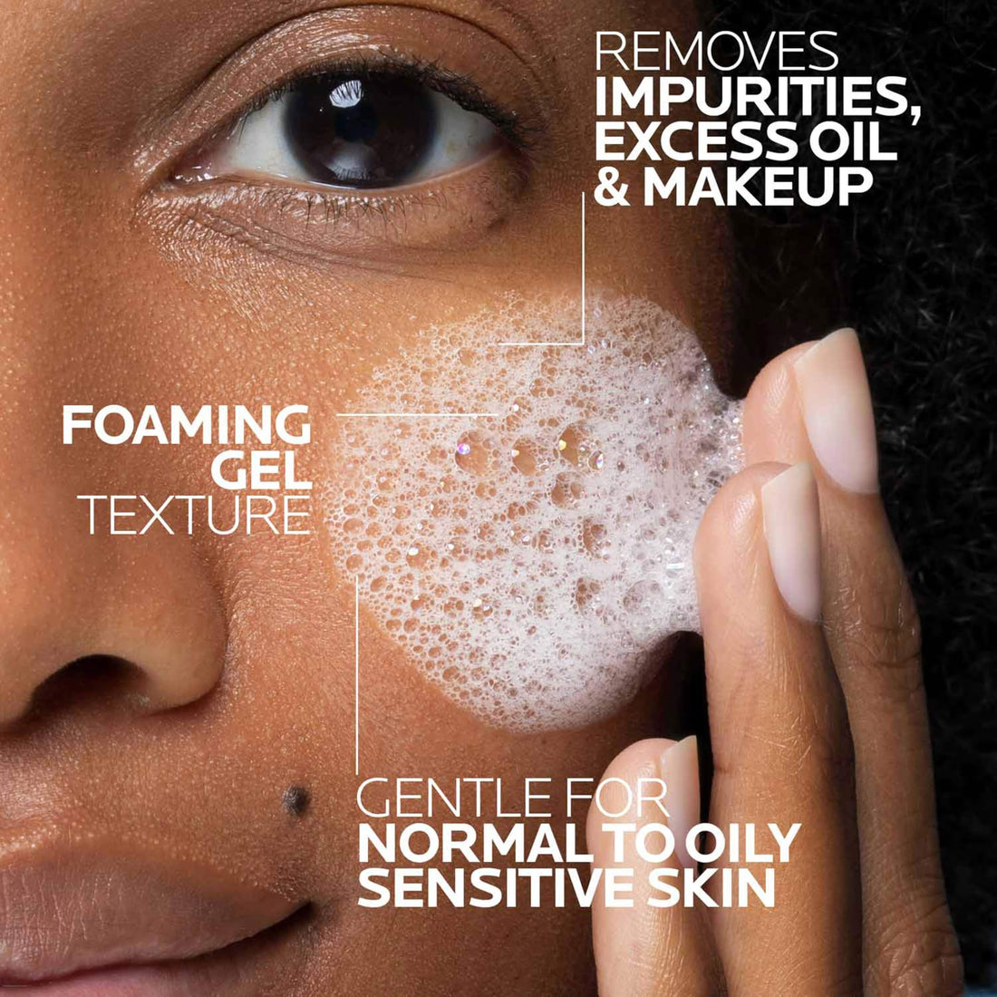 La Roche-Posay Toleriane Purifying Foaming Facial Cleanser, Oil Free Face Wash for Women & Men with Niacinamide + Ceramides, Pore Cleanser Safe For Sensitive Skin, Won’t Dry Out Skin, Soap Free