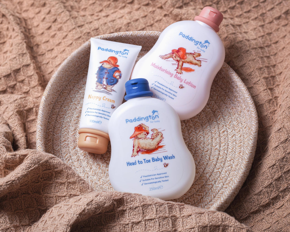 Paddington Bear Moisturising Baby Lotion 250ml – Gentle Baby Moisturiser for Newborns & Sensitive Skin – Paediatrician Approved, Dermatologically Tested, 97% Naturally Derived Ingredients Halalzen