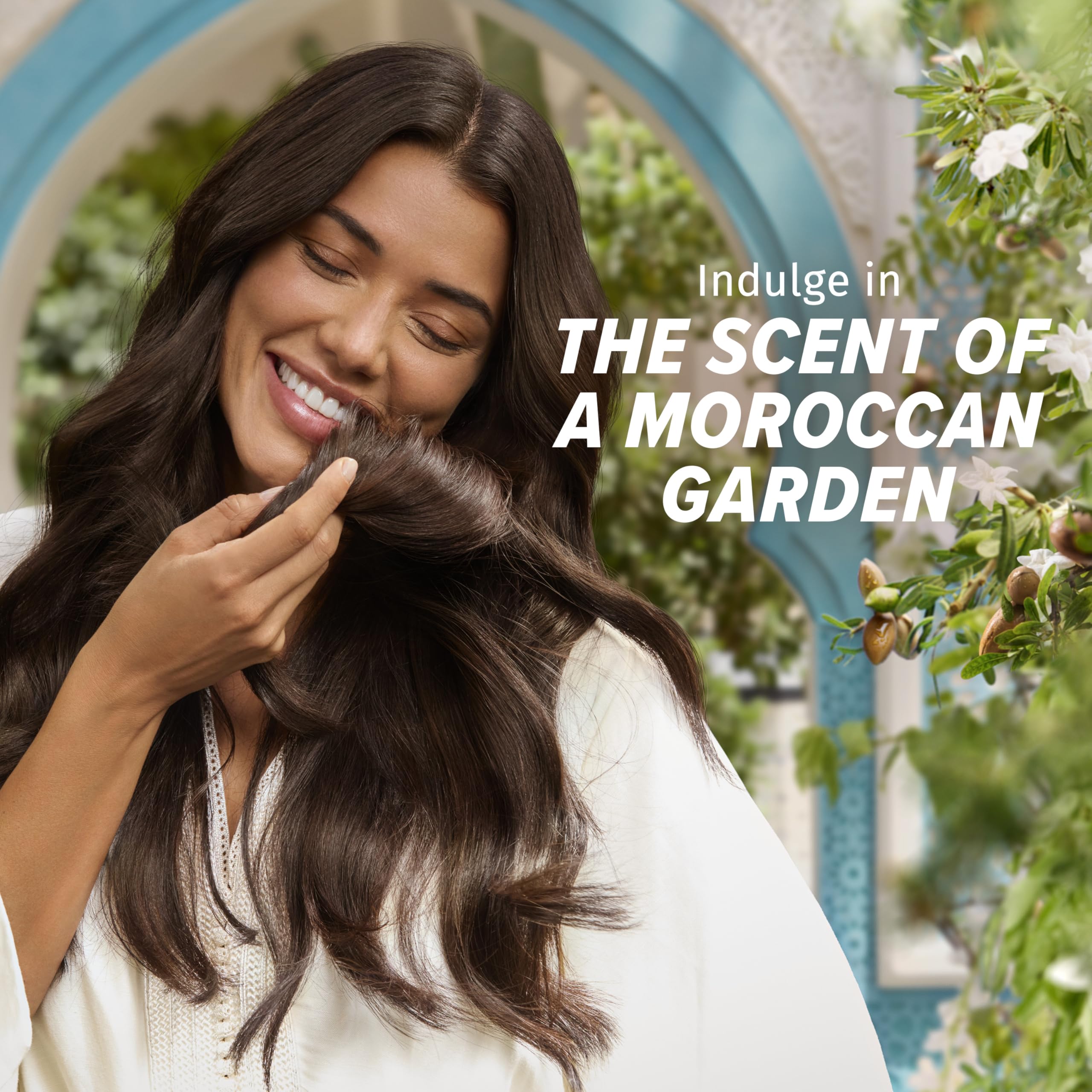 Herbal Essences Deep Repair Moroccan Argan Oil Elixir 95ml for Smooth and Shiny Hair. Deeply Penetrates Hair to Nourish, Strengthen and Repair. Lightweight and Vegan Formula