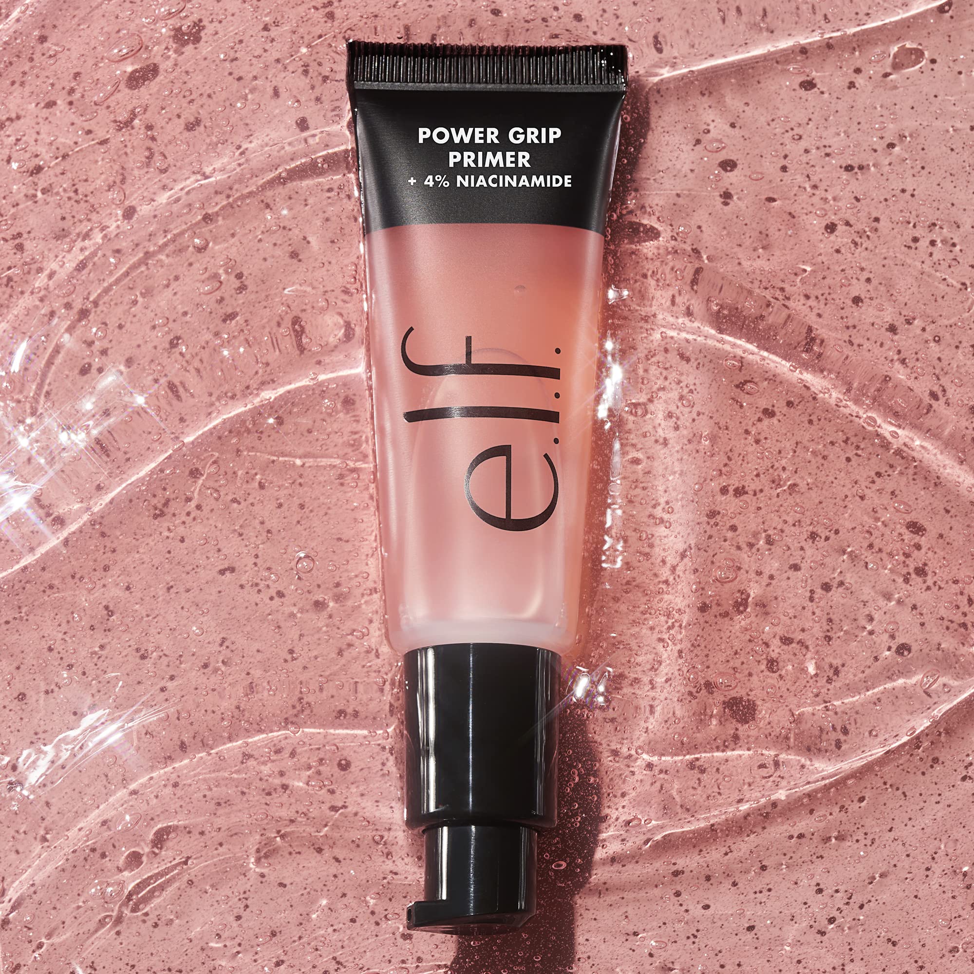 e.l.f. Power Grip Primer + 4% Niacinamide, Gel-Based & Hydrating Face Primer, Evens Skin & Brightens, Grips Makeup, Vegan & Cruelty-Free, 0.811 Fl Oz Halalzen