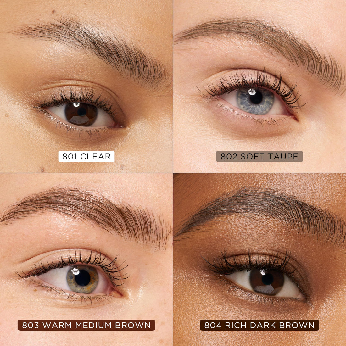 Revlon PhotoReady Lifting Brow Gel, Tinted Eyebrow Lamination with Spoolie Brush, Conditions, Shapes & Defines, 801 Clear, 0.23 fl oz