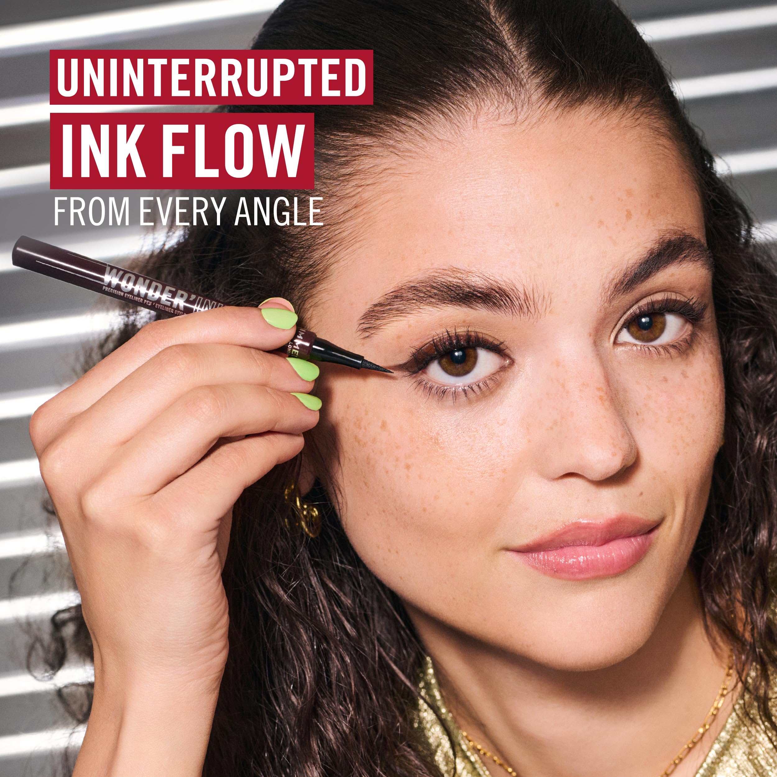 Rimmel Wonder'Ink Liquid Eyeliner, Black, 1 ml Halalzen