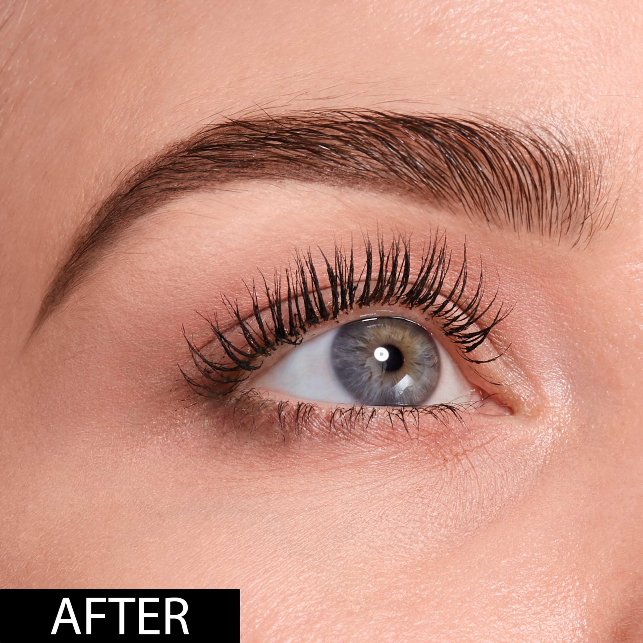 Maybelline Mascara, Lash Sensational Volumizing & Thickening, Eyelash Lengthening, Flake Free Formula, Layer Reveal Brush, Defining Mascara, Maybelline New York, Shade: Very Black Halalzen
