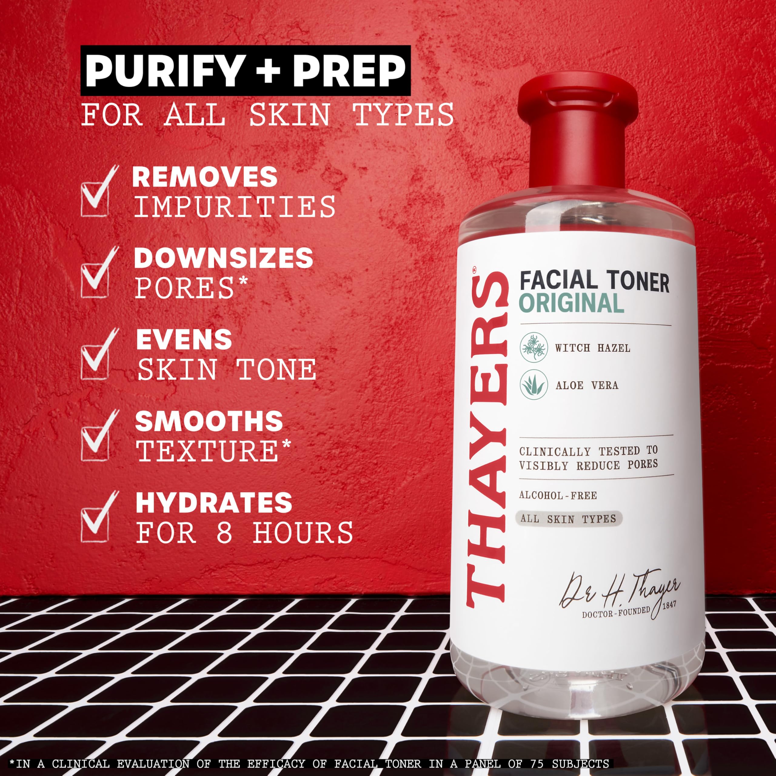 Thayers Witch Hazel Facial Gentle Rose Petal Toner Lotion with Organic Aloe Vera, All Day Hydration, Redue Pores & Improve Skin Texture, Vegan & Alcohol Free, 355ml