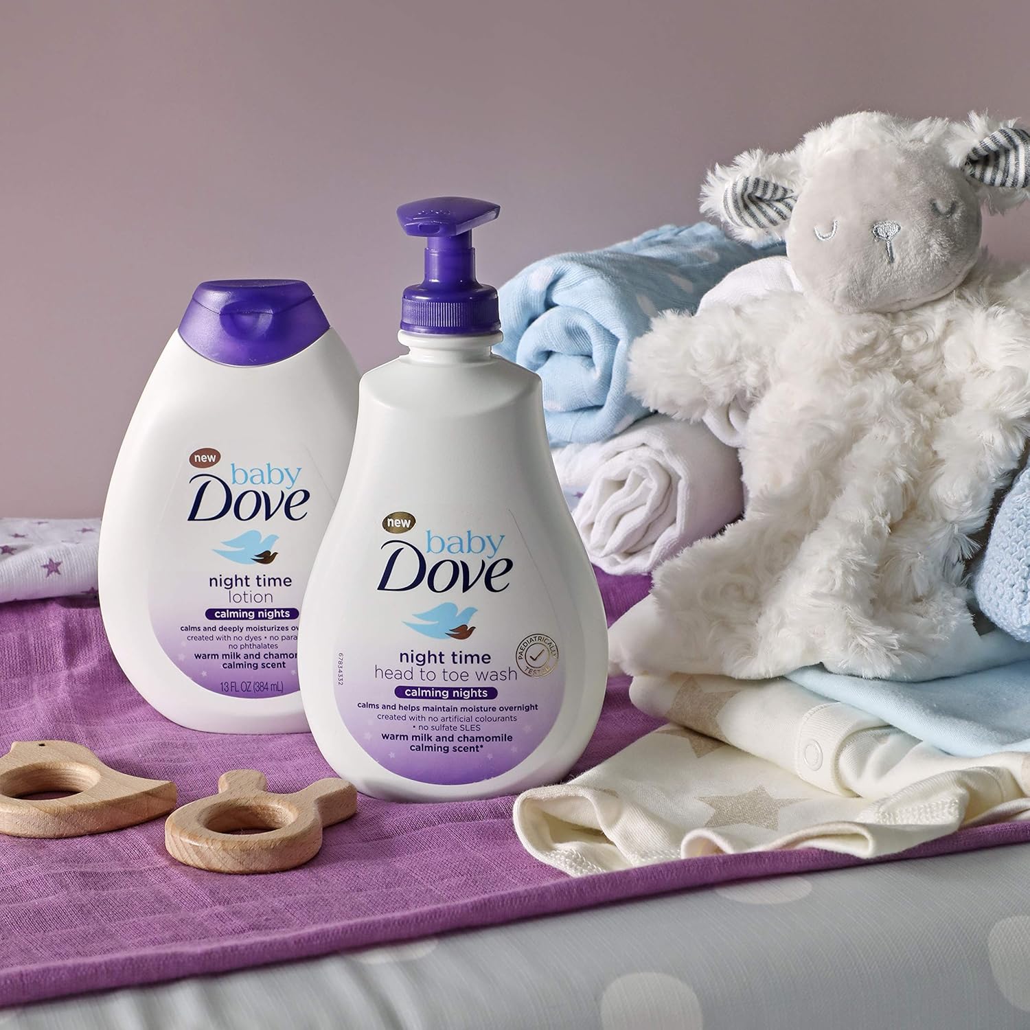 Baby Dove Calming Nights Lotion 400 ml Halalzen