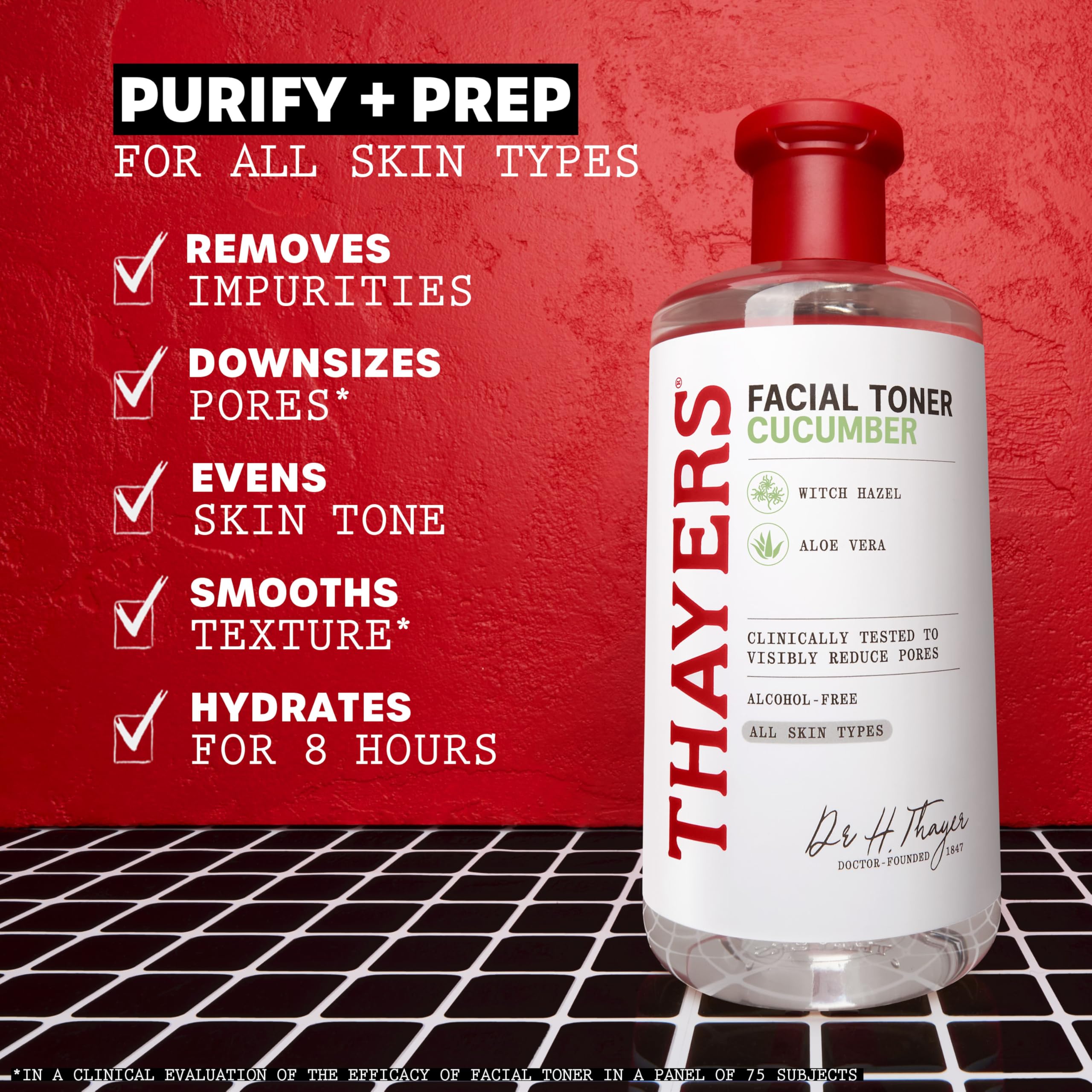 Thayers Witch Hazel Facial Gentle Rose Petal Toner Lotion with Organic Aloe Vera, All Day Hydration, Redue Pores & Improve Skin Texture, Vegan & Alcohol Free, 355ml