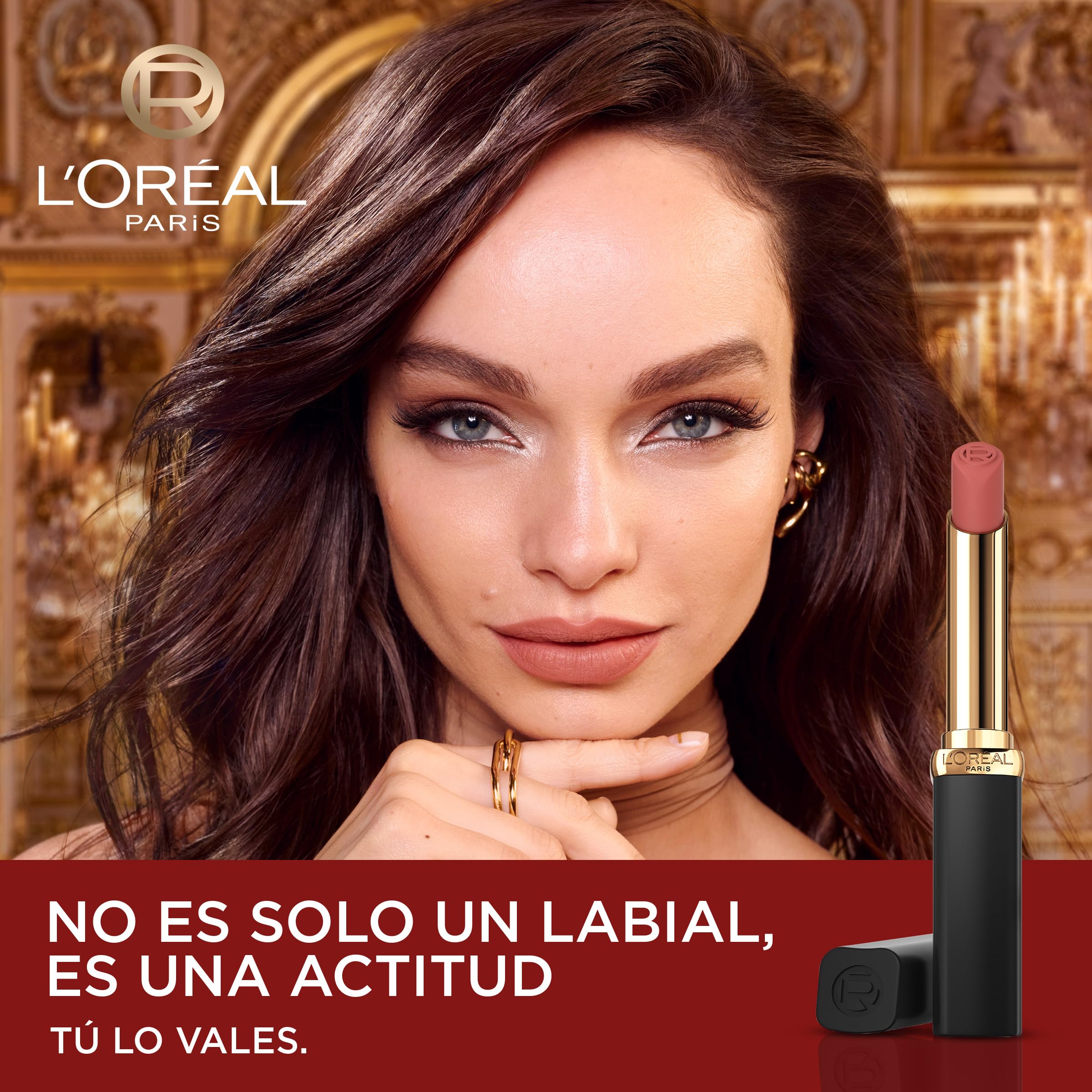 L'Oreal Paris Color Riche Intense Volume Matte Lipstick, Moisturising Matte Powder Finish, 16h long-wear, With Hyaluronic Acid, 187 Fuchsia Libre Halalzen