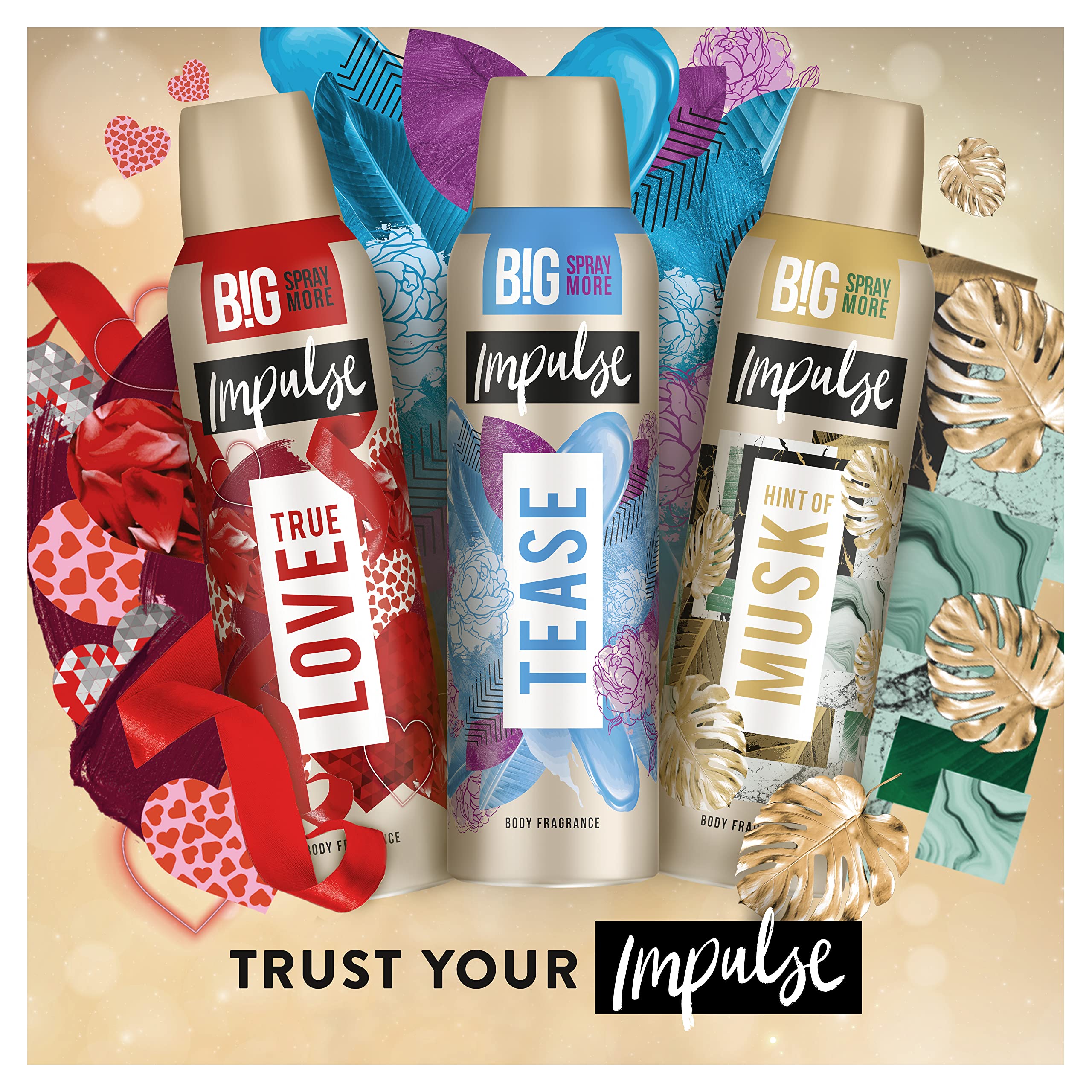Impulse Hint Of Musk Body Spray Deodorant 150 ml Halalzen