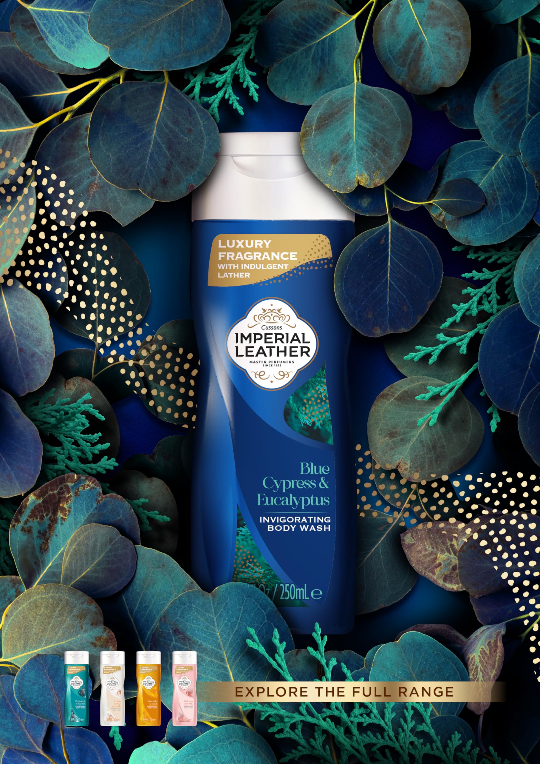 Imperial Leather Body Wash Cotton Flower & Vanilla 250ml