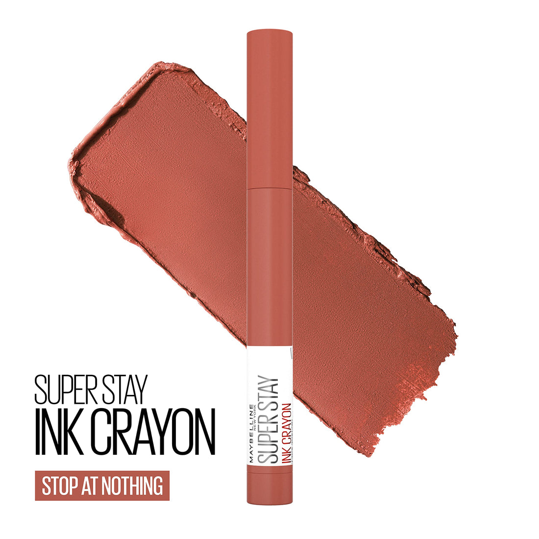 Maybelline Super Stay Ink Crayon Matte Longwear Lipstick Makeup, 150 Chase Dreams, 0.04 oz