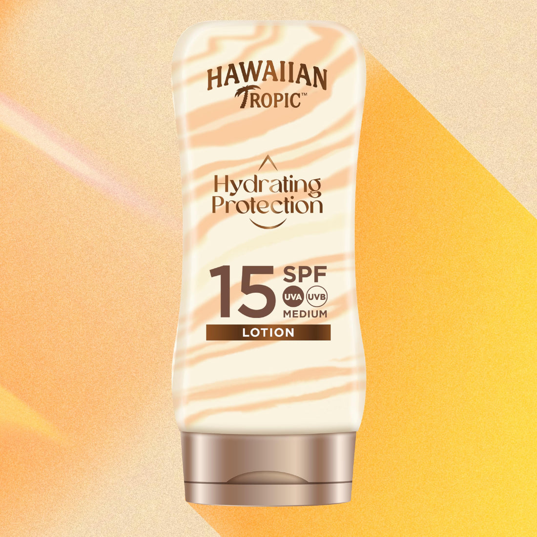 Hawaiian Tropic Hydrating Protection Sunscreen Lotion, Water Resistant SPF 30 UVA Plus UVB Protection Suncream, 12-Hour Moisturising Sun Lotion with Cocoa and Shea Butter, 180 ml