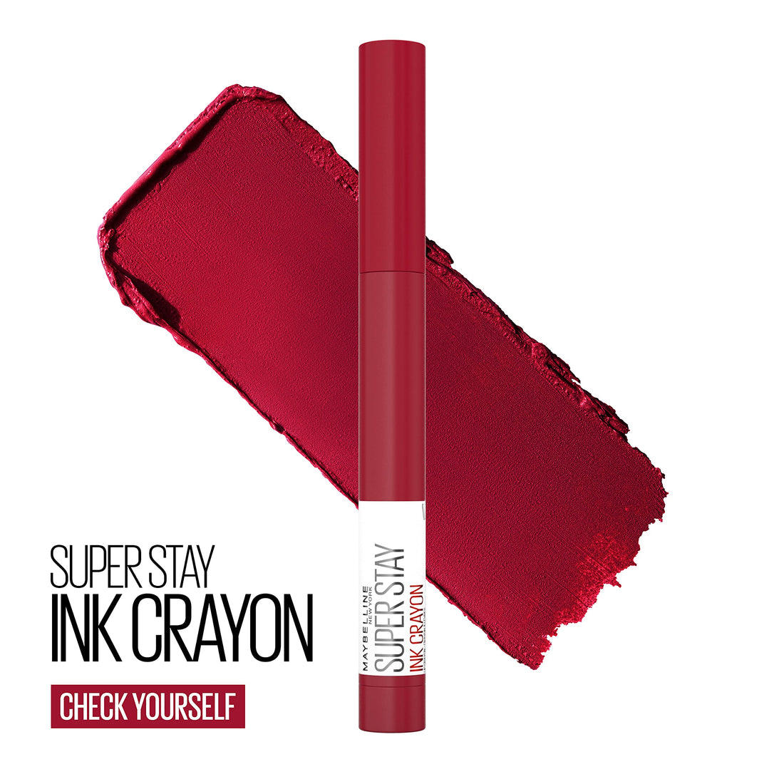 Maybelline Super Stay Ink Crayon Matte Longwear Lipstick Makeup, 150 Chase Dreams, 0.04 oz