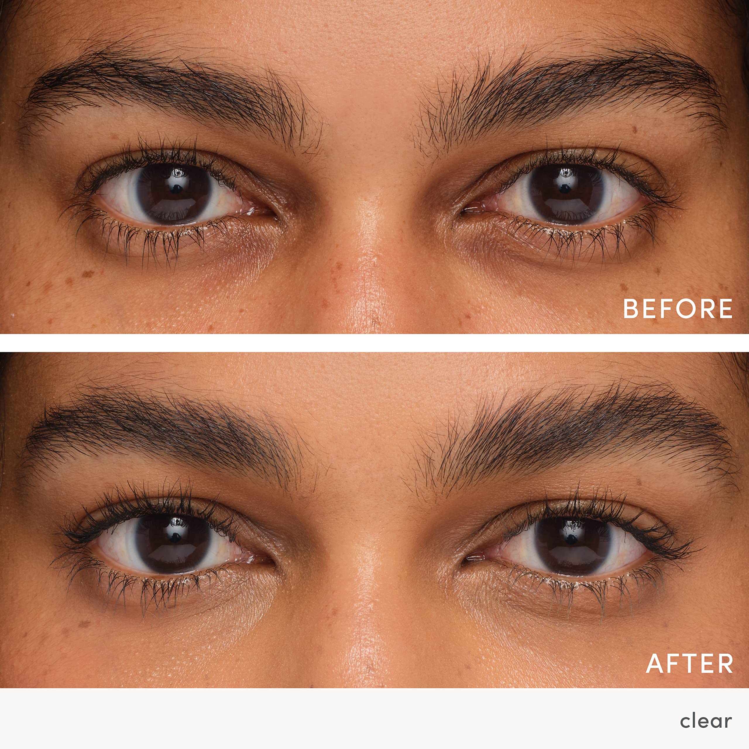 jane iredale PureBrow Brow Gel, Creamy Gel Adds Flexible Hold to Groom, Shape, & Visibly Thicken with Micro-Spoolie Brush for Targeted Application