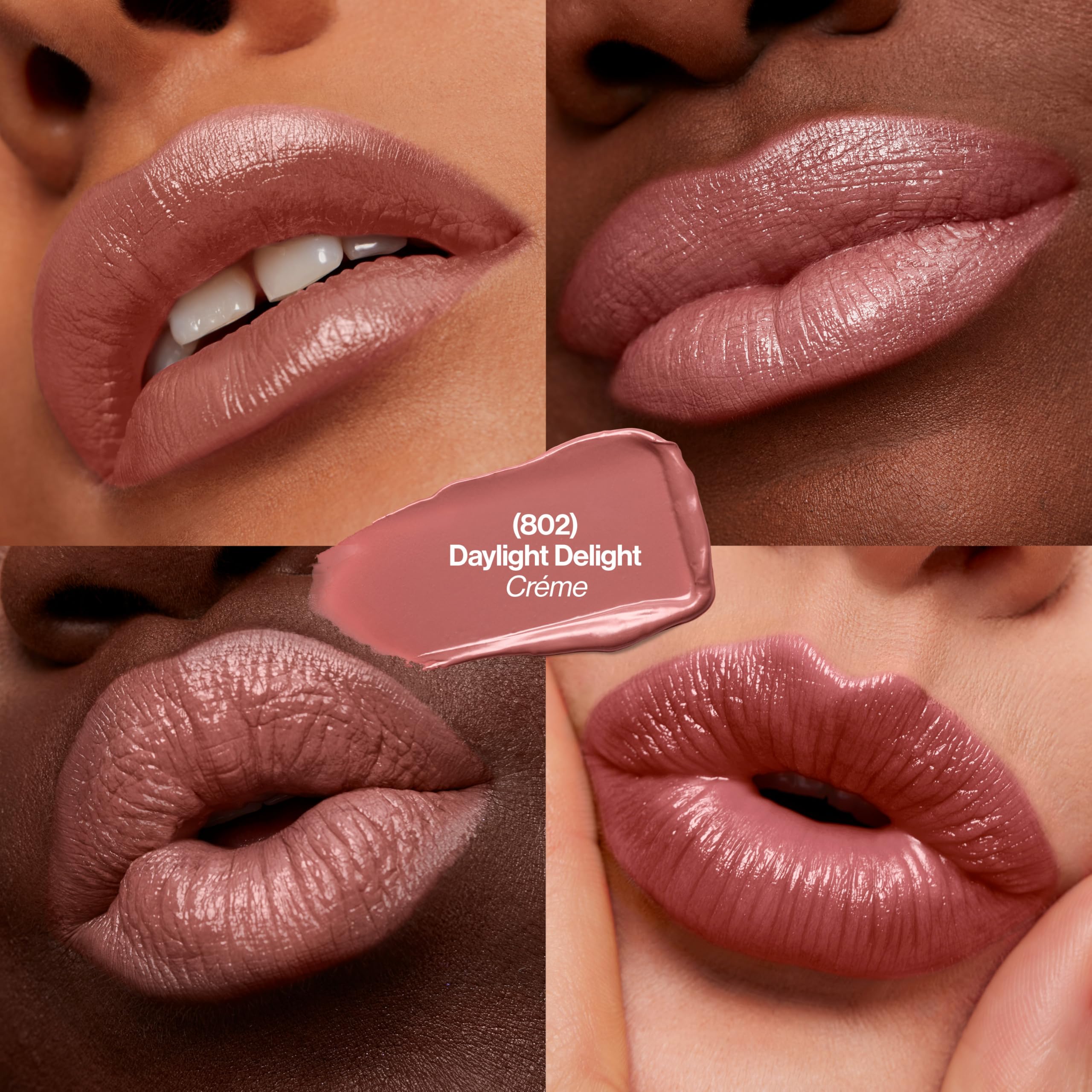 Revlon Super Lustrous Lipstick, High Impact Lipcolour with Moisturising Creamy Formula, Infused with Vitamin E and Avocado Oil in Pink, Pink in the Afternoon (415) Halalzen