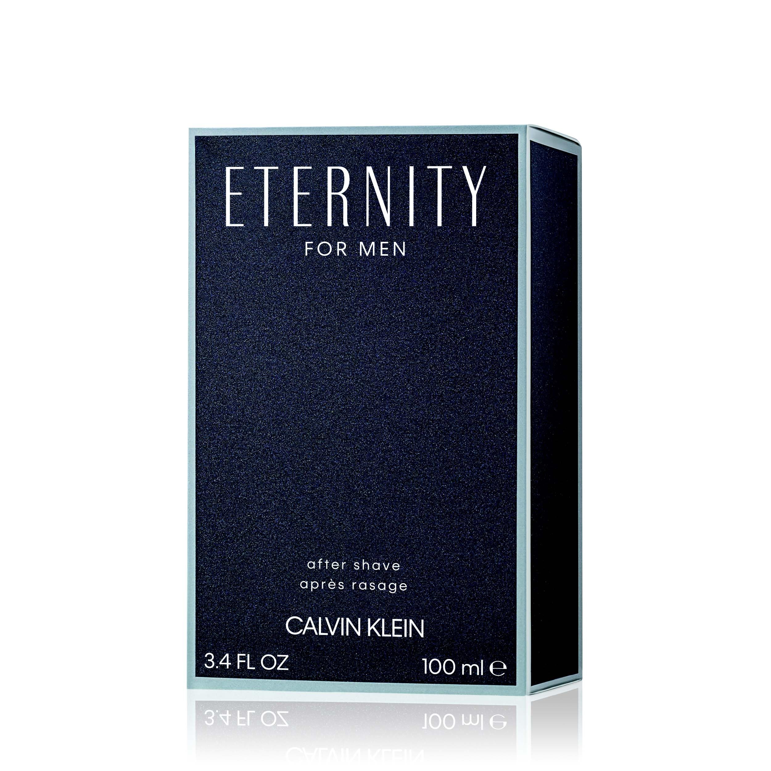 CALVIN KLEIN Eternity - After Shave for Men - Woody-Aromatic Fragrance - Nourishes and Cools After Shaving - 100 ml