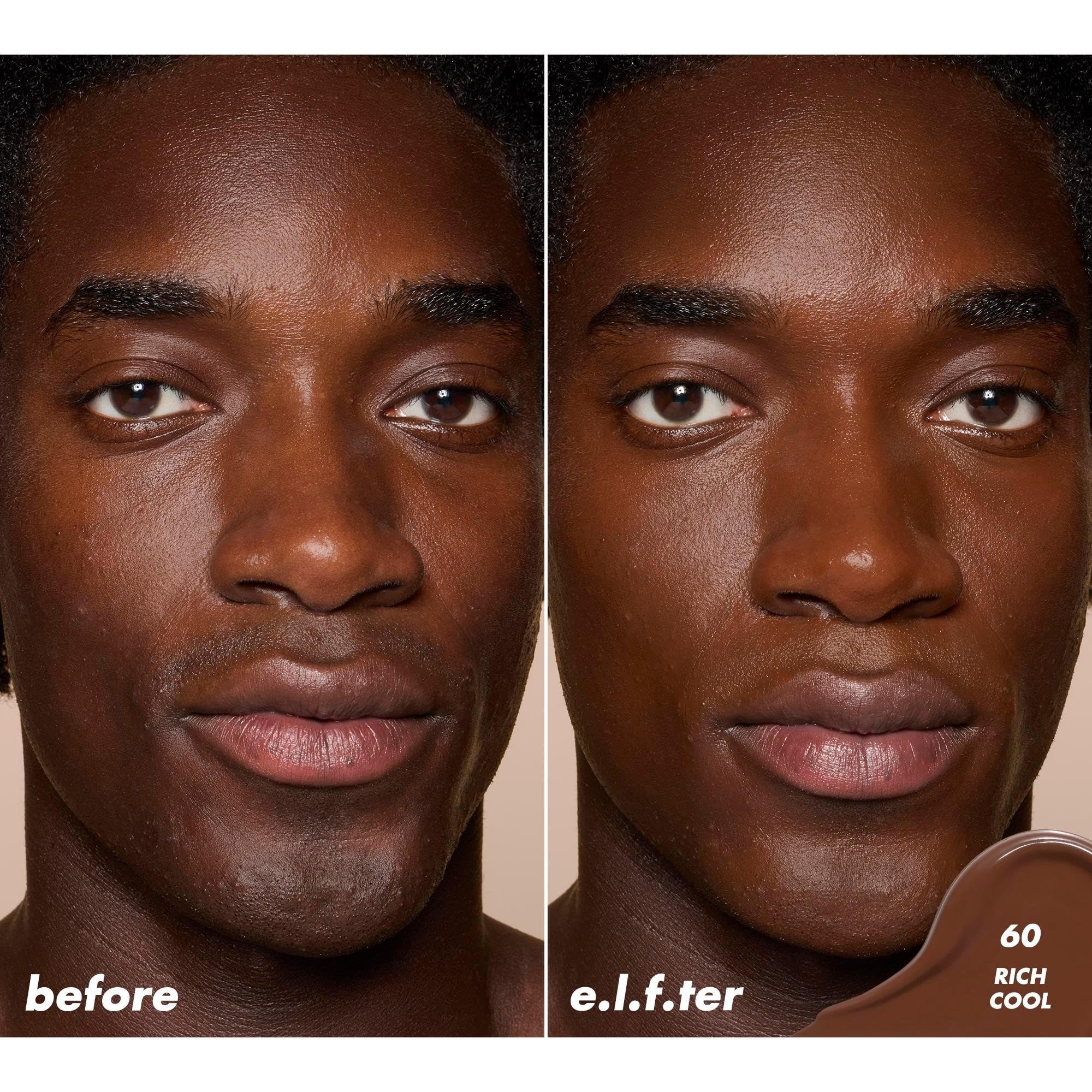 e.l.f. Soft Glam Satin Concealer, Medium Coverage for Blemishes & Under-Eye, Crease-Resistant, Long-Lasting, Vegan & Cruelty-Free, 13 Fair Neutral Halalzen