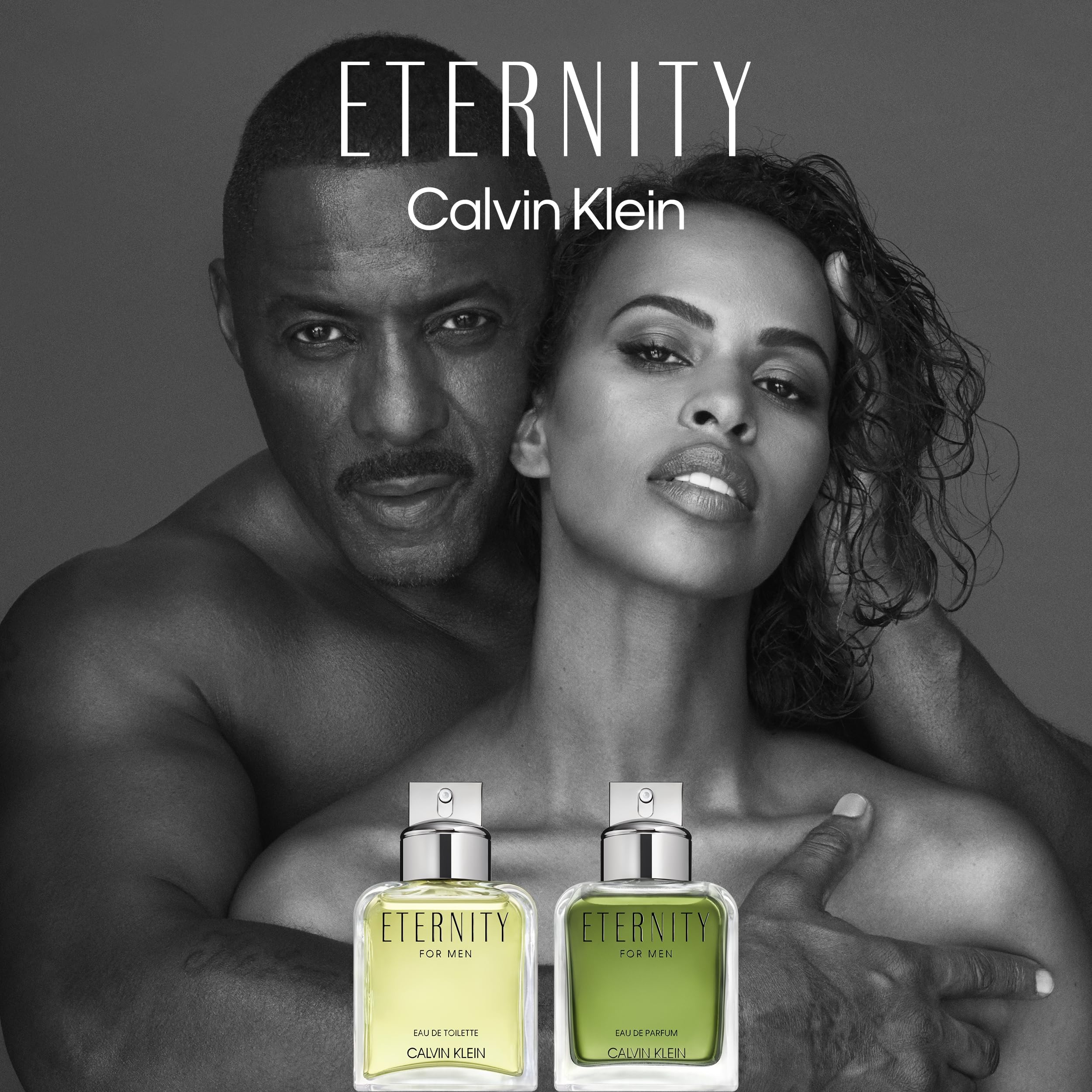 Calvin Klein Eternity, Eau de Toilette for Men, Fougere Fragrance with Notes of Bergamot, Geranium and Moss, Medium Longevity