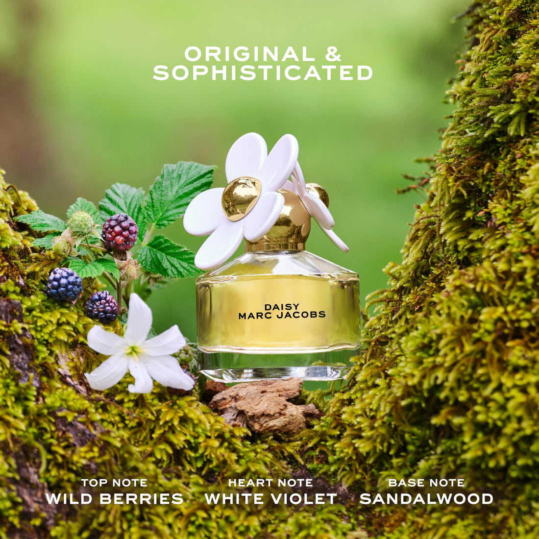 Marc Jacobs Daisy Eau de Toilette – Strahlendes Blumenparfum für Damen – Mit Noten von Walderdbeeren