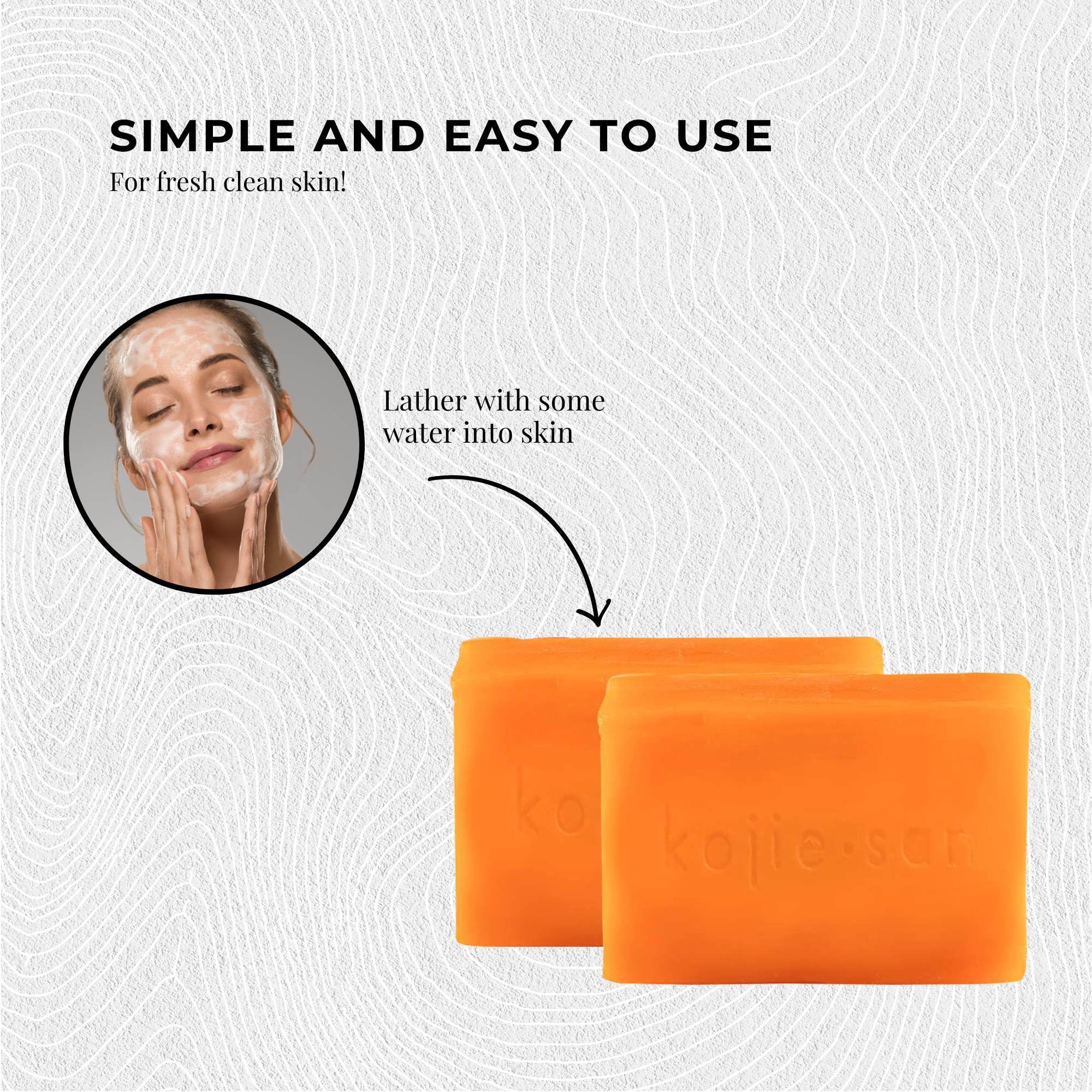 Kojie San Skin Brightening Soap - Classic 65g x 2, Double Pack