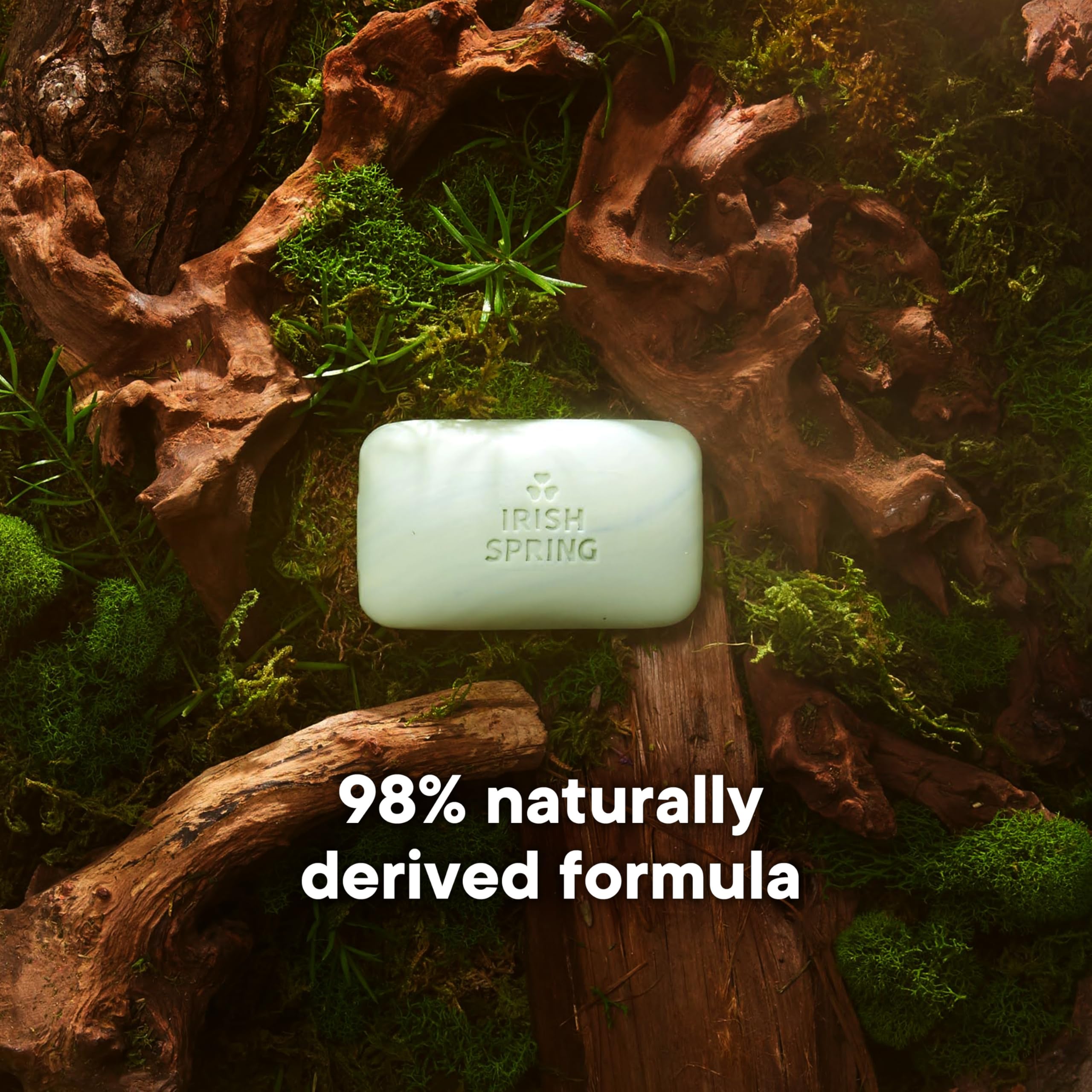 Irish Spring Bar Soap for Men, Original Clean, Smell Fresh and Clean for 12 Hours, Men Soap Bars for Washing Hands and Body, Mild for Skin, Recyclable Carton, 3.7 Ounce - 3 Count (Pack of 8)