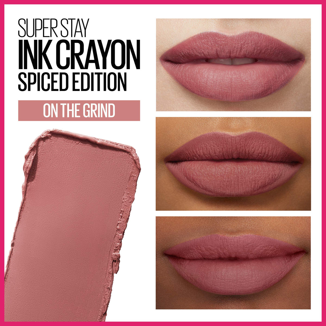 Maybelline Super Stay Ink Crayon Matte Longwear Lipstick Makeup, 150 Chase Dreams, 0.04 oz