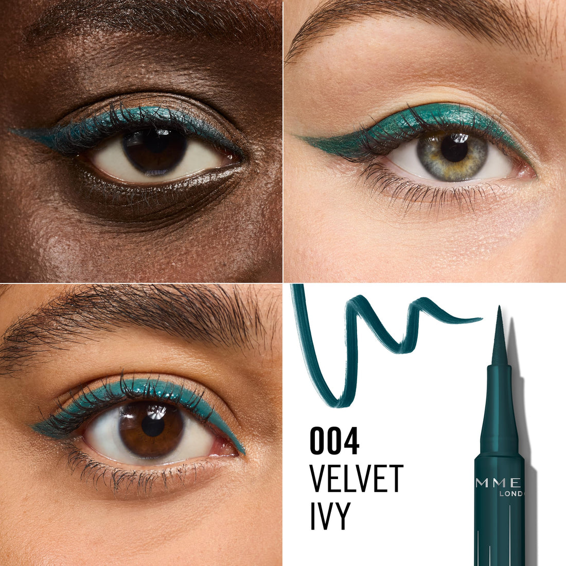 Rimmel Wonder'Ink Liquid Eyeliner, Black, 1 ml Halalzen