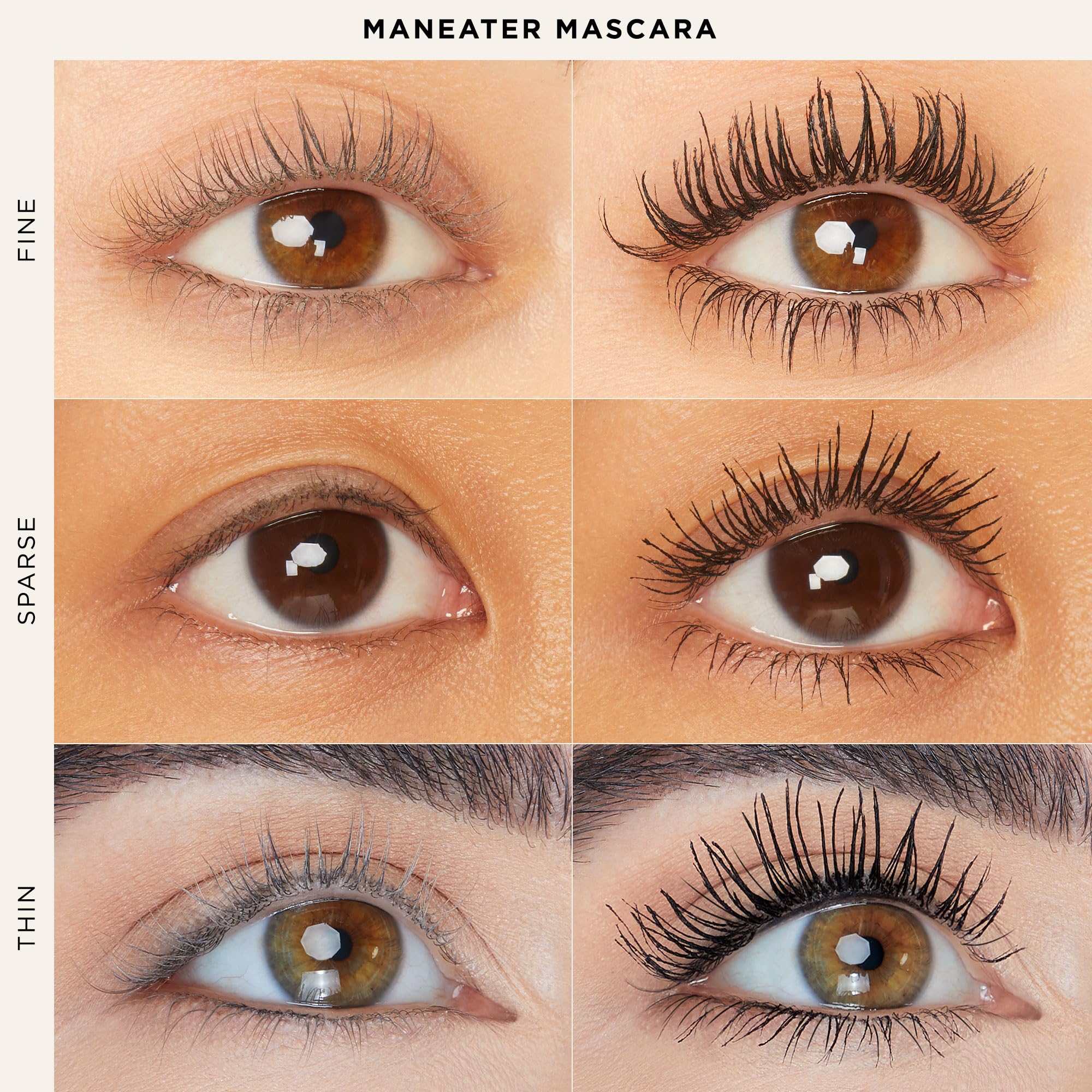 tarte maneater mascara – Extreme Curl, Instant Volume & Length, 16HR Ultra-Creamy Longwear Eye Makeup