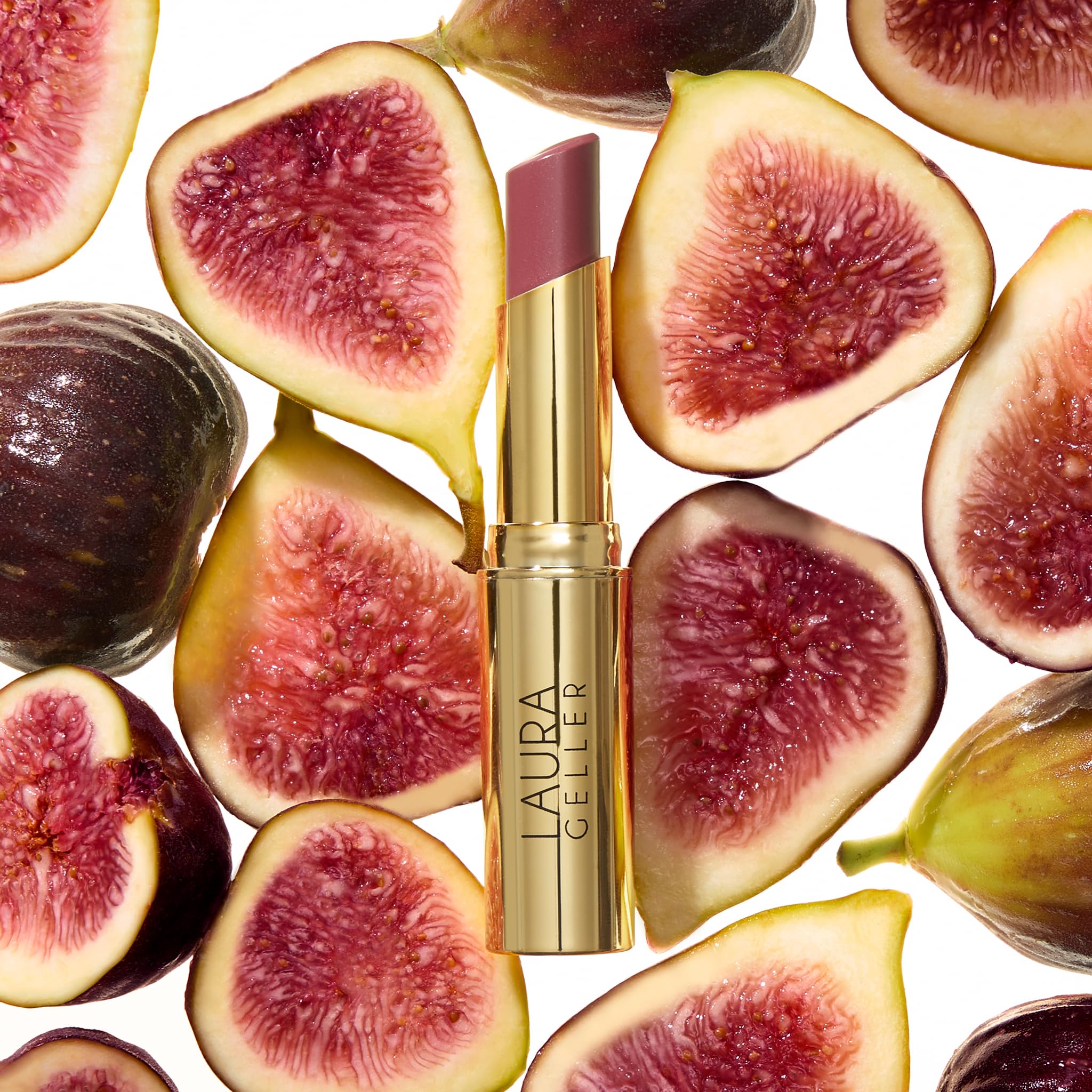 LAURA GELLER NEW YORK Jelly Balm Moisturizing Tinted Lip Balm - A Latte Love - Hydrating Vitamin E - Semi-Shine Finish