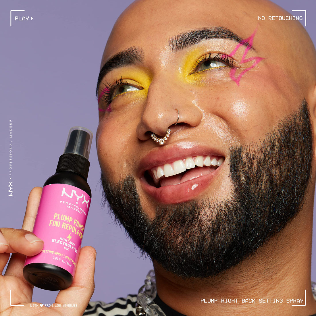 NYX PROFESSIONAL MAKEUP Makeup Setting Spray - Dewy Finish, Long-Lasting Face Mist for up to 16HR Wear, Vegan Formula