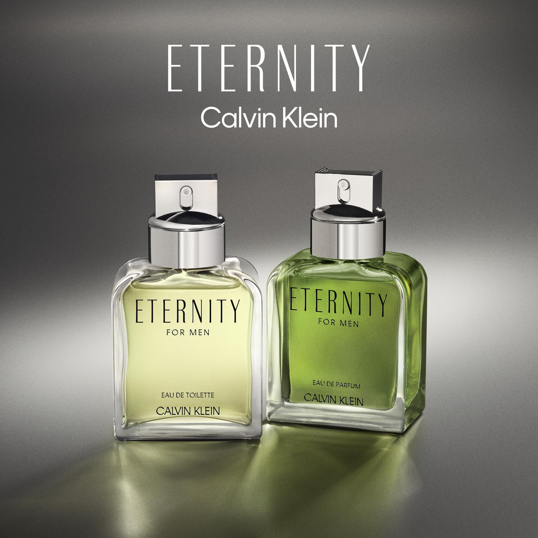 Calvin Klein Eternity, Eau de Toilette for Men, Fougere Fragrance with Notes of Bergamot, Geranium and Moss, Medium Longevity