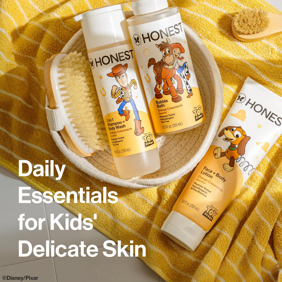 The Honest Company 2-in-1 Cleansing Shampoo Body Wash Gentle for Baby, Naturally Derived, Tear-free, Hypoallergenic, Lavender Calm, 18 fl oz Halalzen