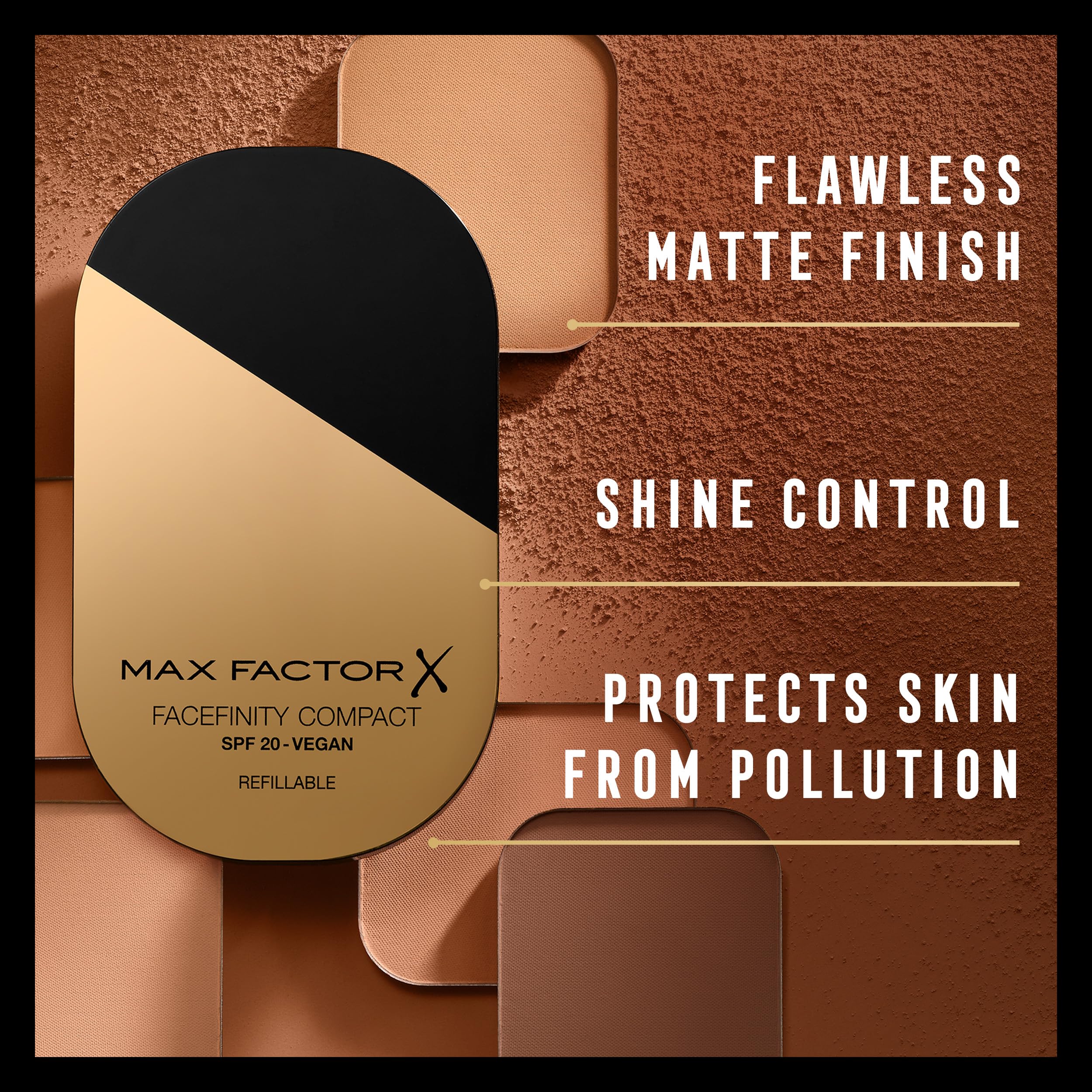 Max Factor Facefinity Compact Foundation, Number 003, Natural, 10 g Halalzen