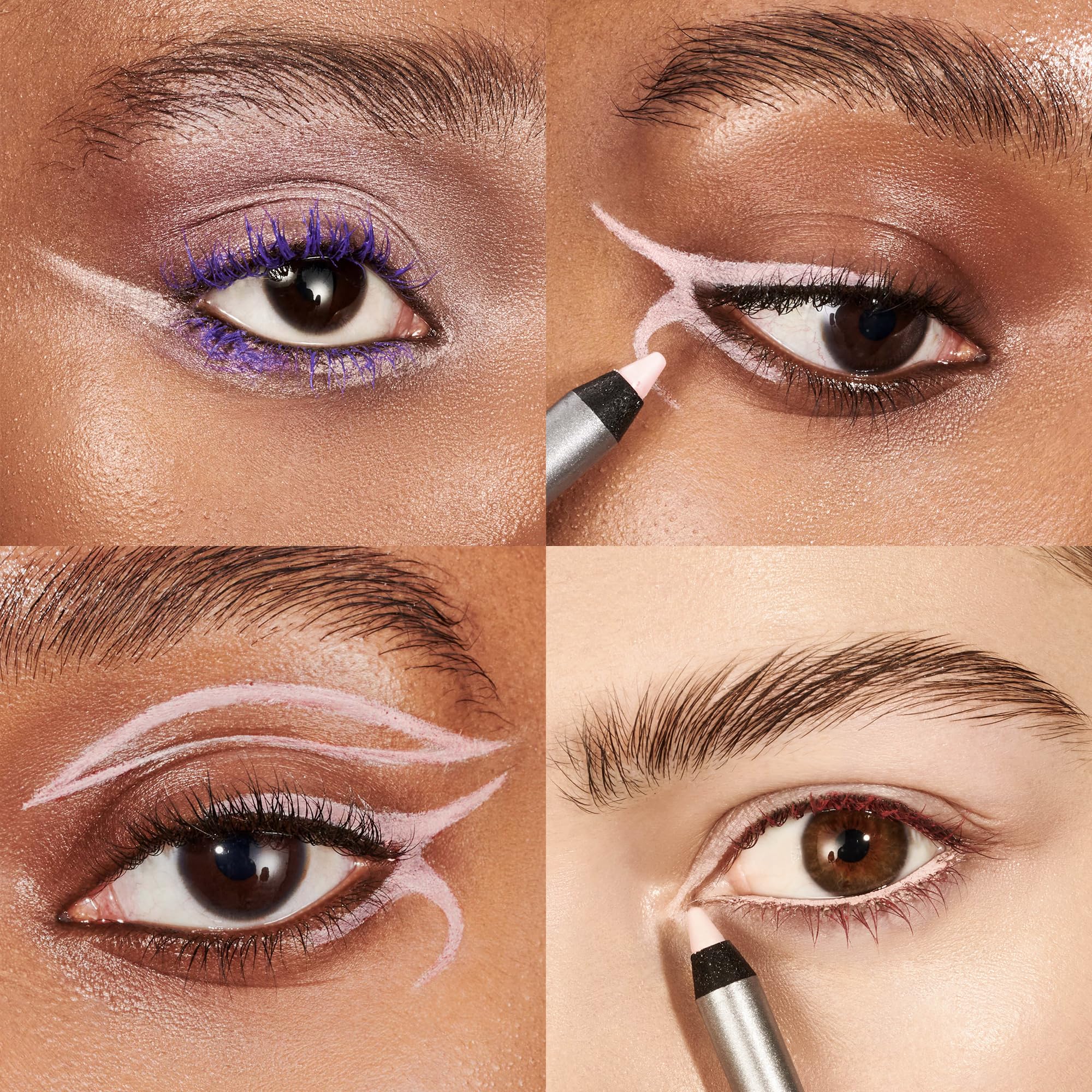 Wonderskin 1440 Longwear Purple Eyeliner Pencil - Waterproof, Sharpenable Eyeliner Pencil and Smudge Proof Blue Purple Eye Liner Pencils (Blueberry) Halalzen