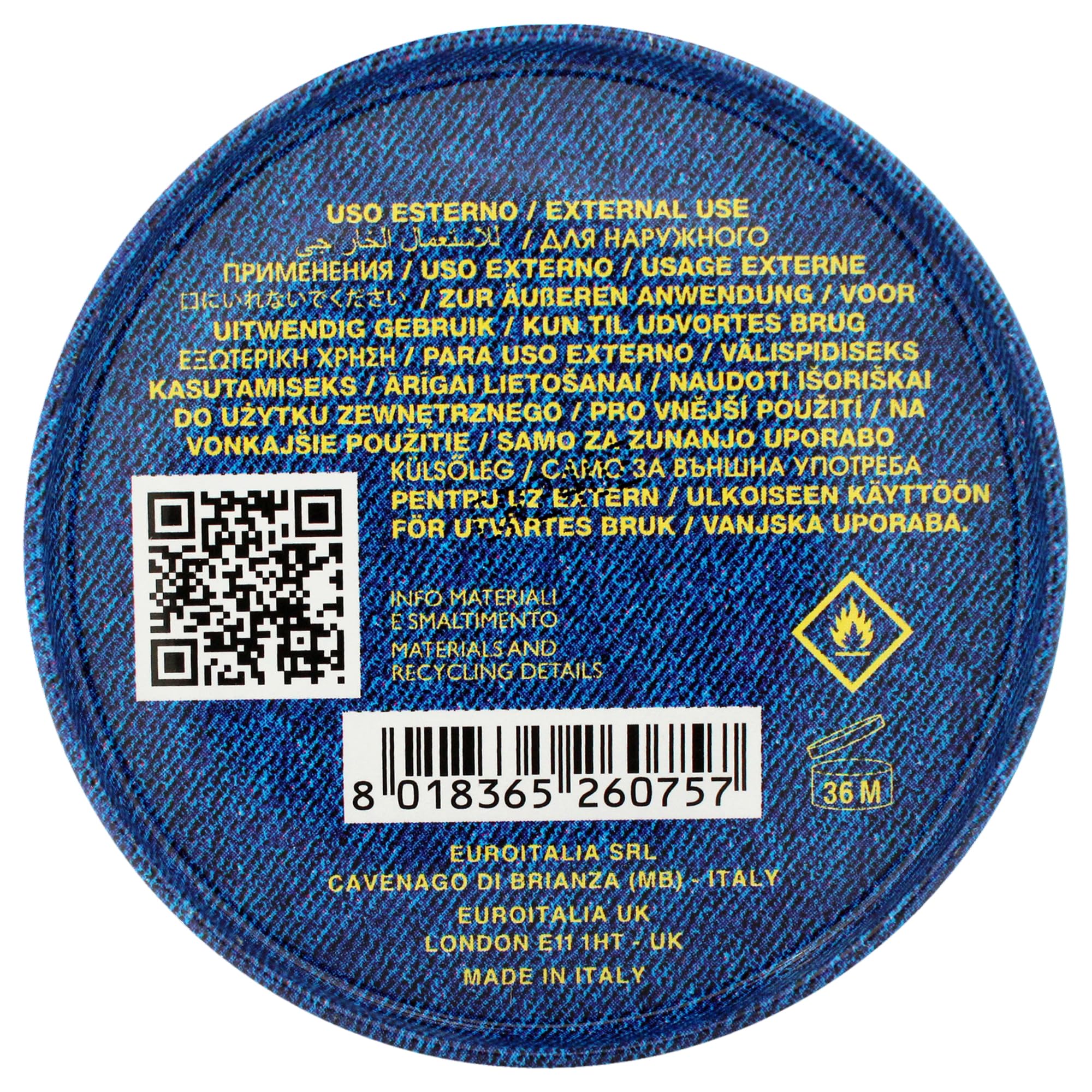 Versace Blue Jeans Eau De Toilette for Men, 75 ml (Pack of 1)