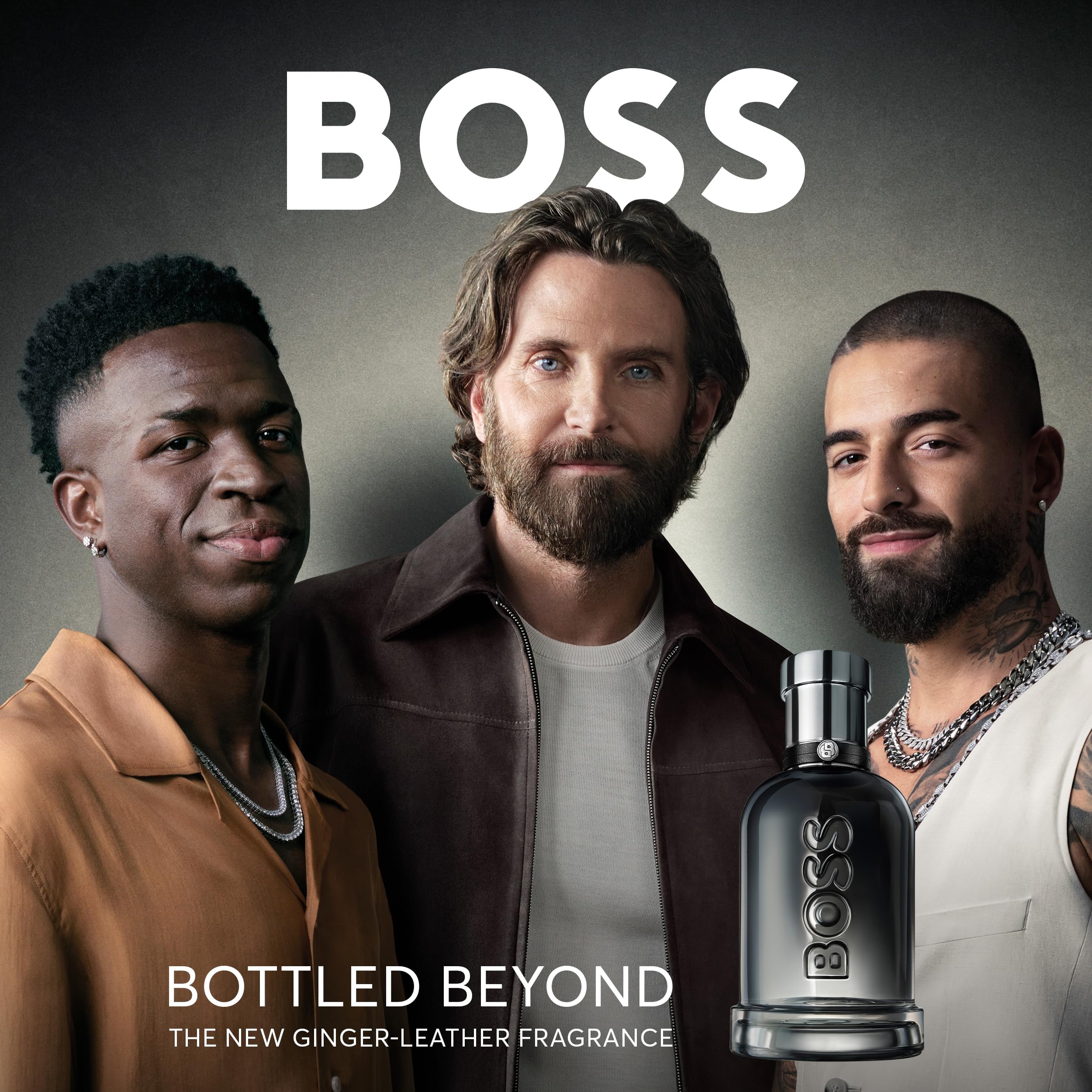 Hugo Boss Bottled Beyond Eau de Parfum – Woody Men's Cologne – With Notes of Ginger & Leather – Long Lasting Fragrance